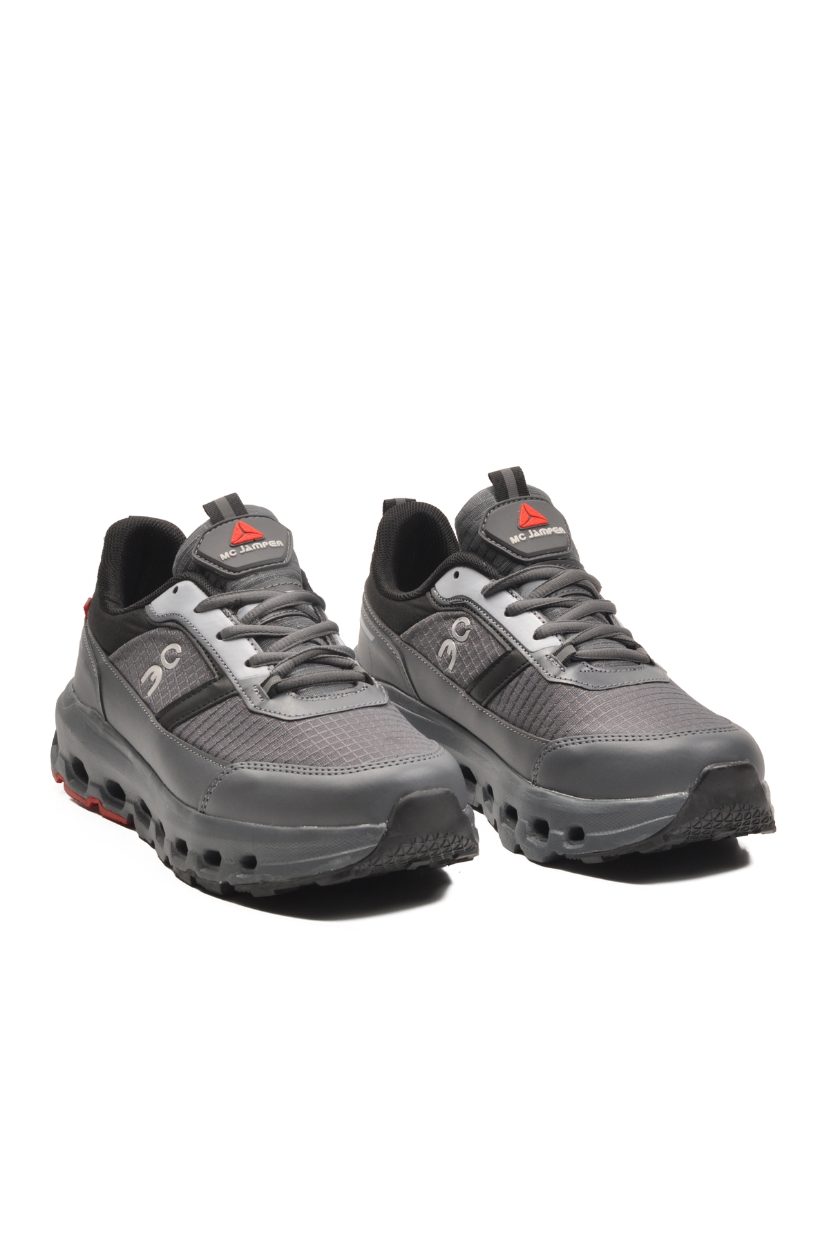 Füme Memory Foam Hafif Esnek Bağcıklı Erkek Sneaker 2394 M - Görsel 4