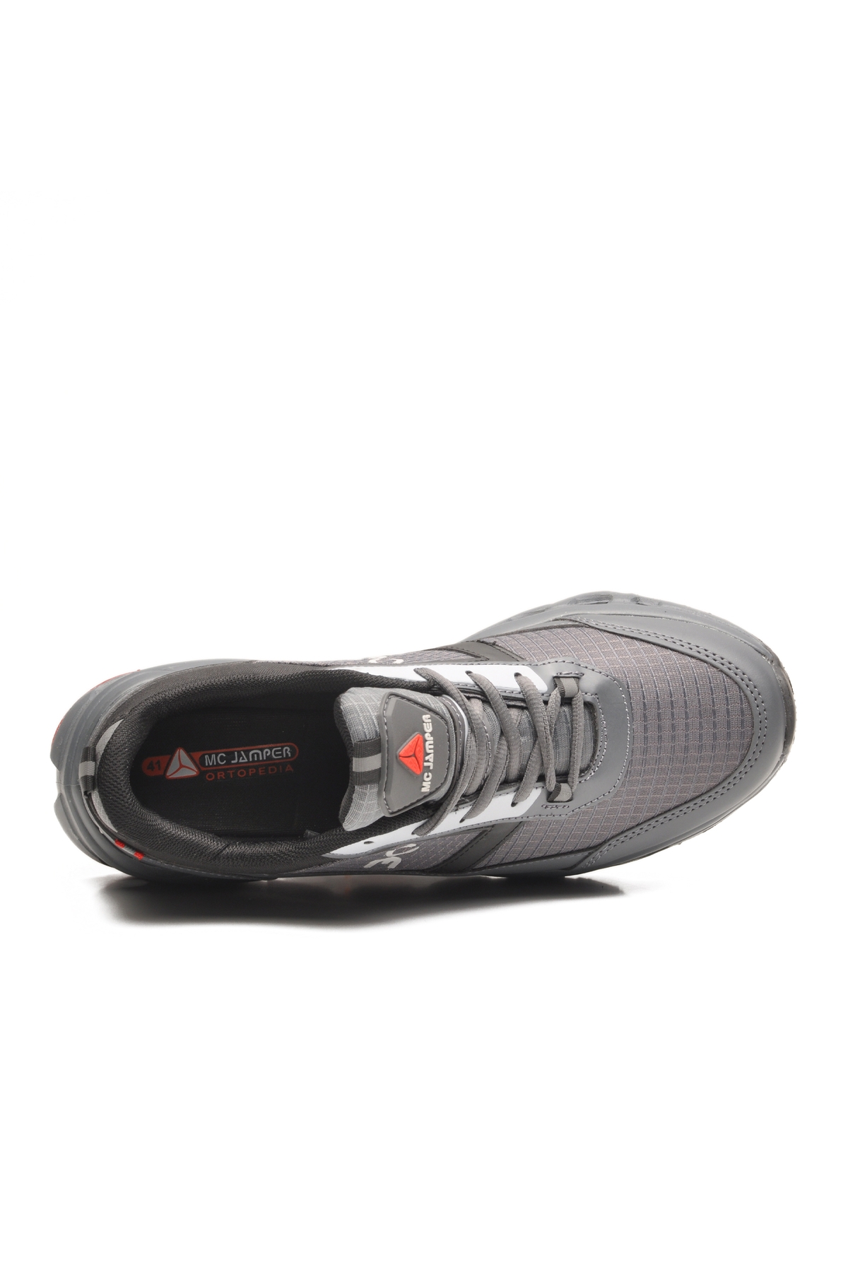 Füme Memory Foam Hafif Esnek Bağcıklı Erkek Sneaker 2394 M - Görsel 5