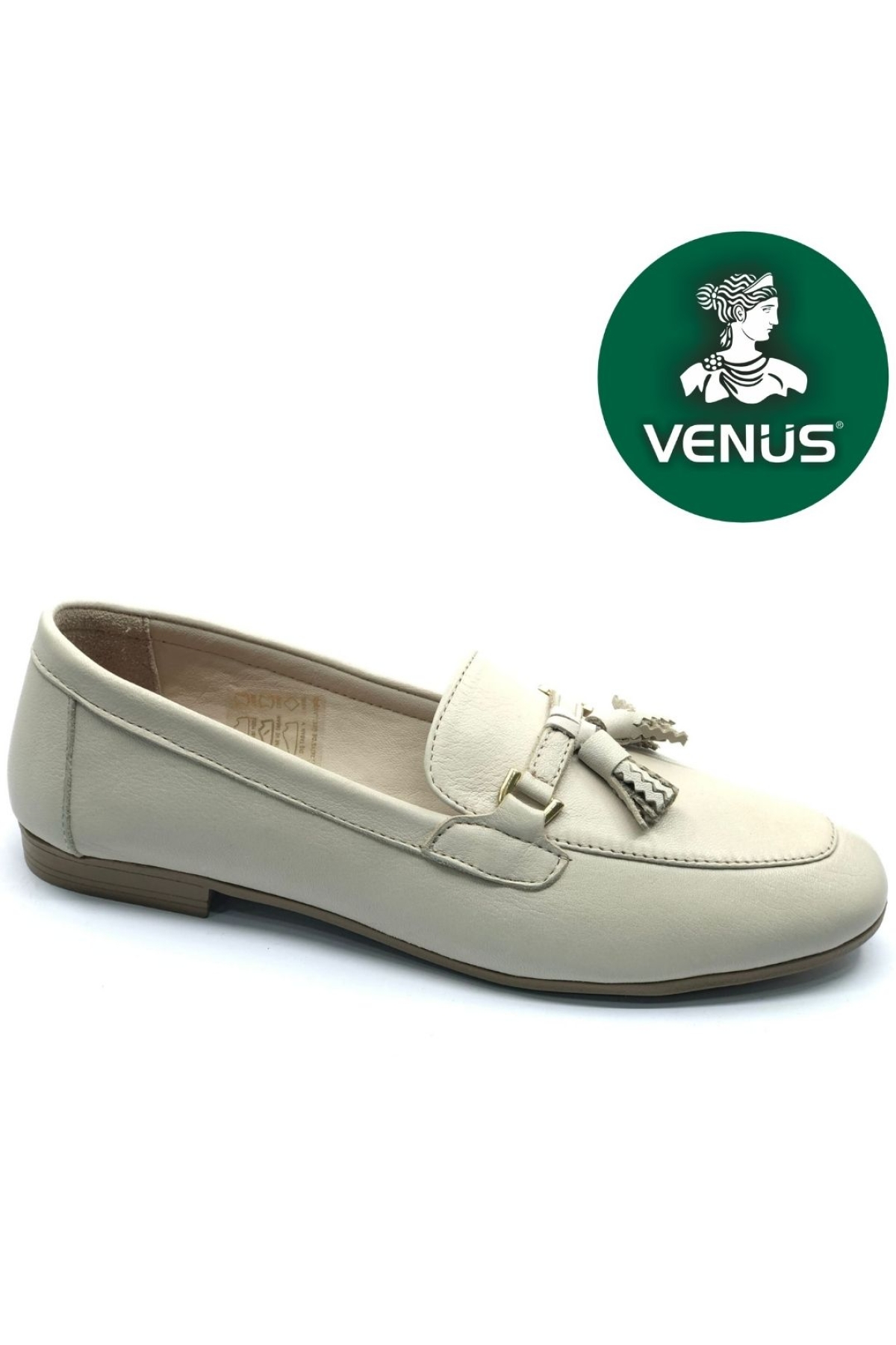 Linder Hakiki Deri Kadın Babet Ayakkabı - Görsel 3