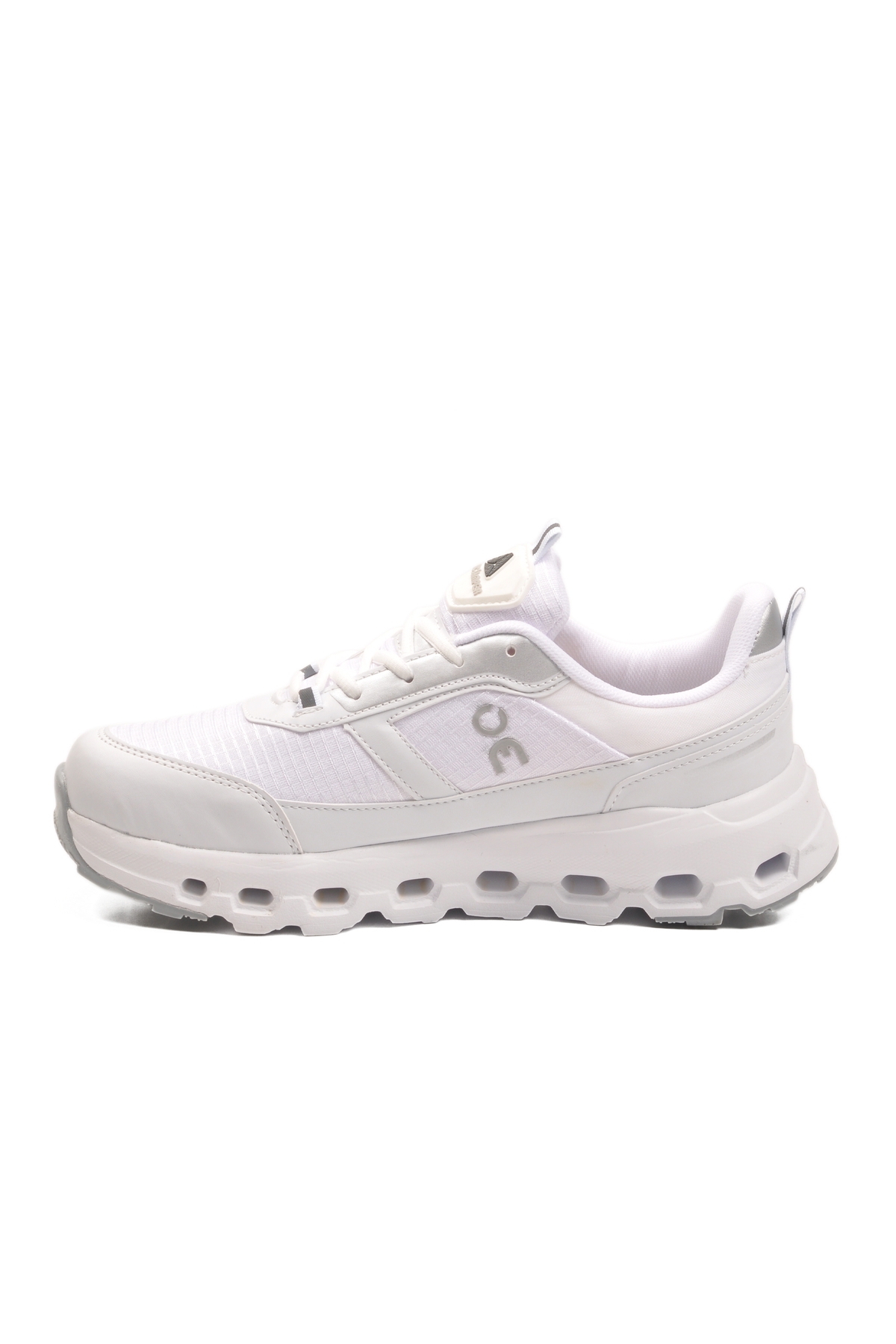 Beyaz Memory Foam Hafif Esnek Bağcıklı Erkek Sneaker 2394 M - Görsel 3