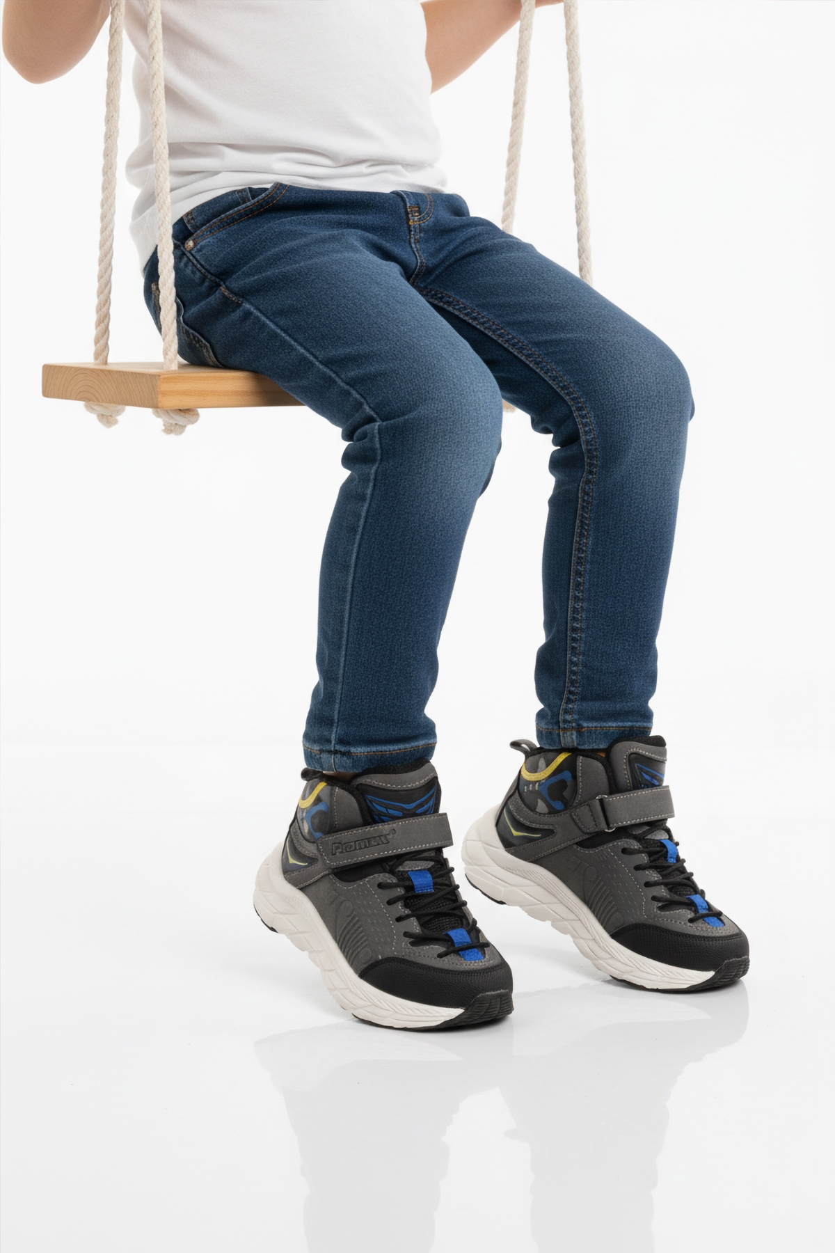 Füme Cırtlı Kaymaz Taban Erkek Çocuk Bot 1973 F - Görsel 4