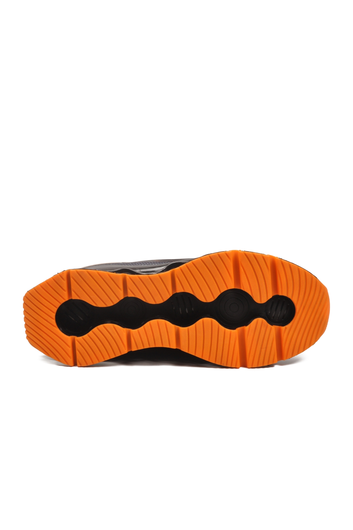 Siyah Füme Memory Foam Bağcıklı Hafif Esnek Erkek Sneaker 2326 M - Görsel 6