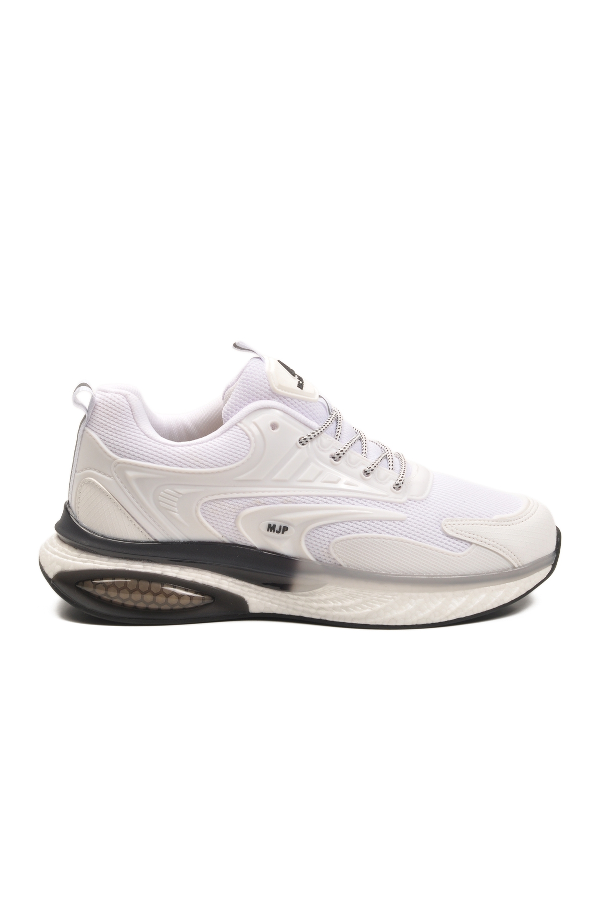 Beyaz Fileli Hafif Esnek Memory Foam Erkek Spor Ayakkabı 2294 M - Görsel 2