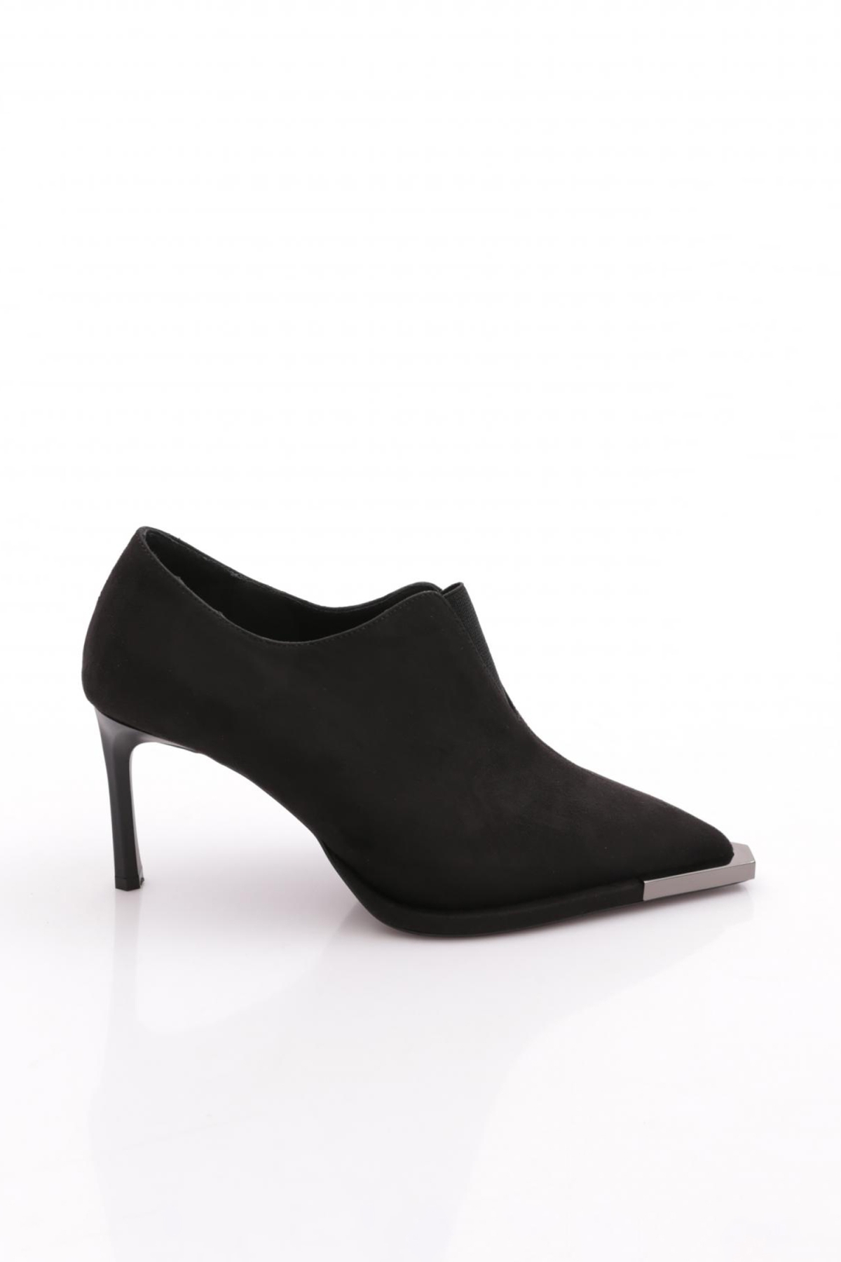 1830 Kadin Gold Detatli Topuklu Bot - Görsel 2