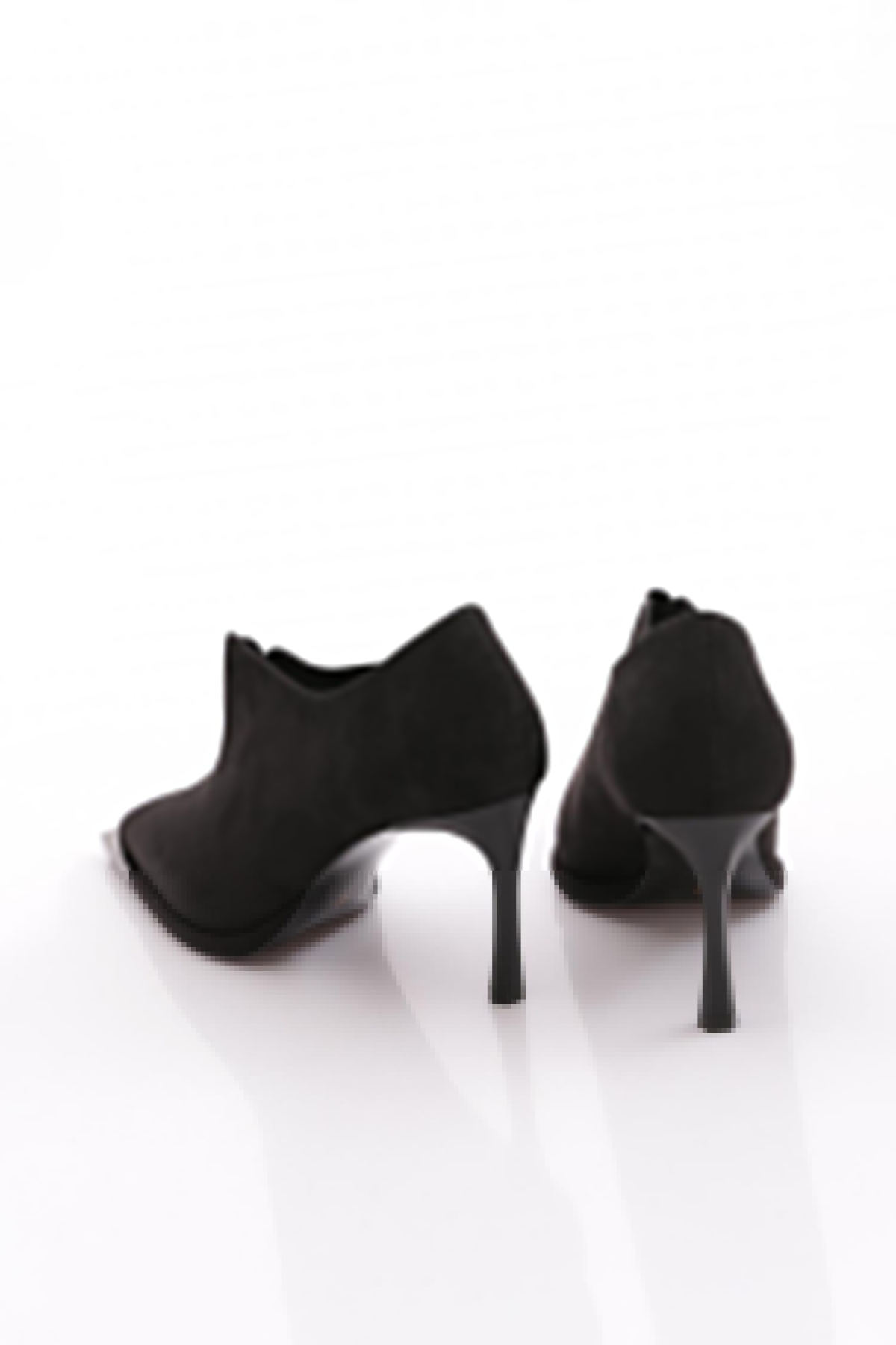 1830 Kadin Gold Detatli Topuklu Bot - Görsel 4