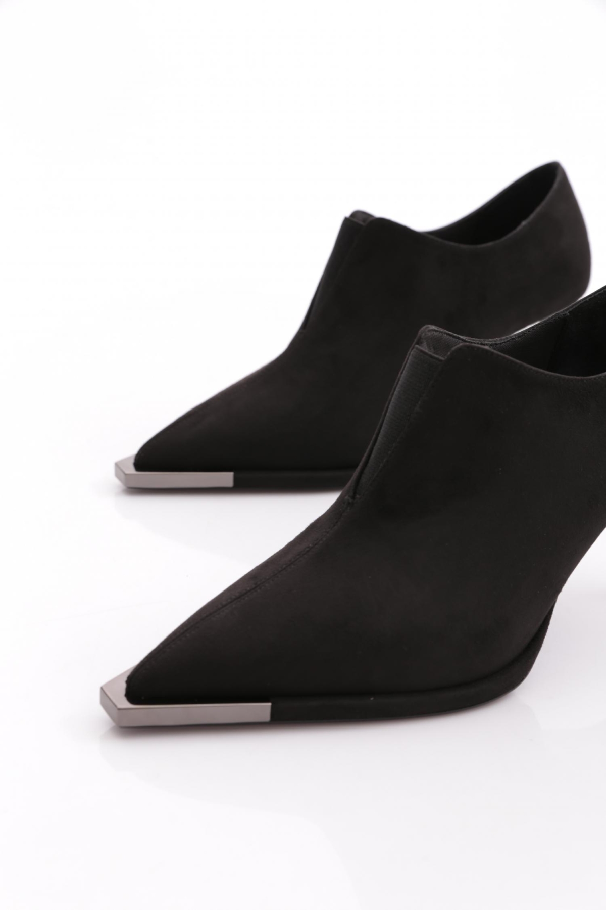 1830 Kadin Gold Detatli Topuklu Bot - Görsel 5