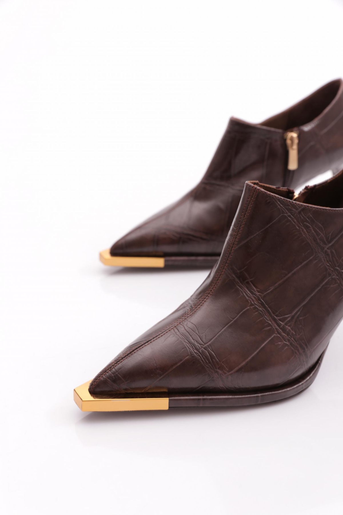 1257 Kadin Sivri Burun İnce Topuklu Bot - Görsel 5