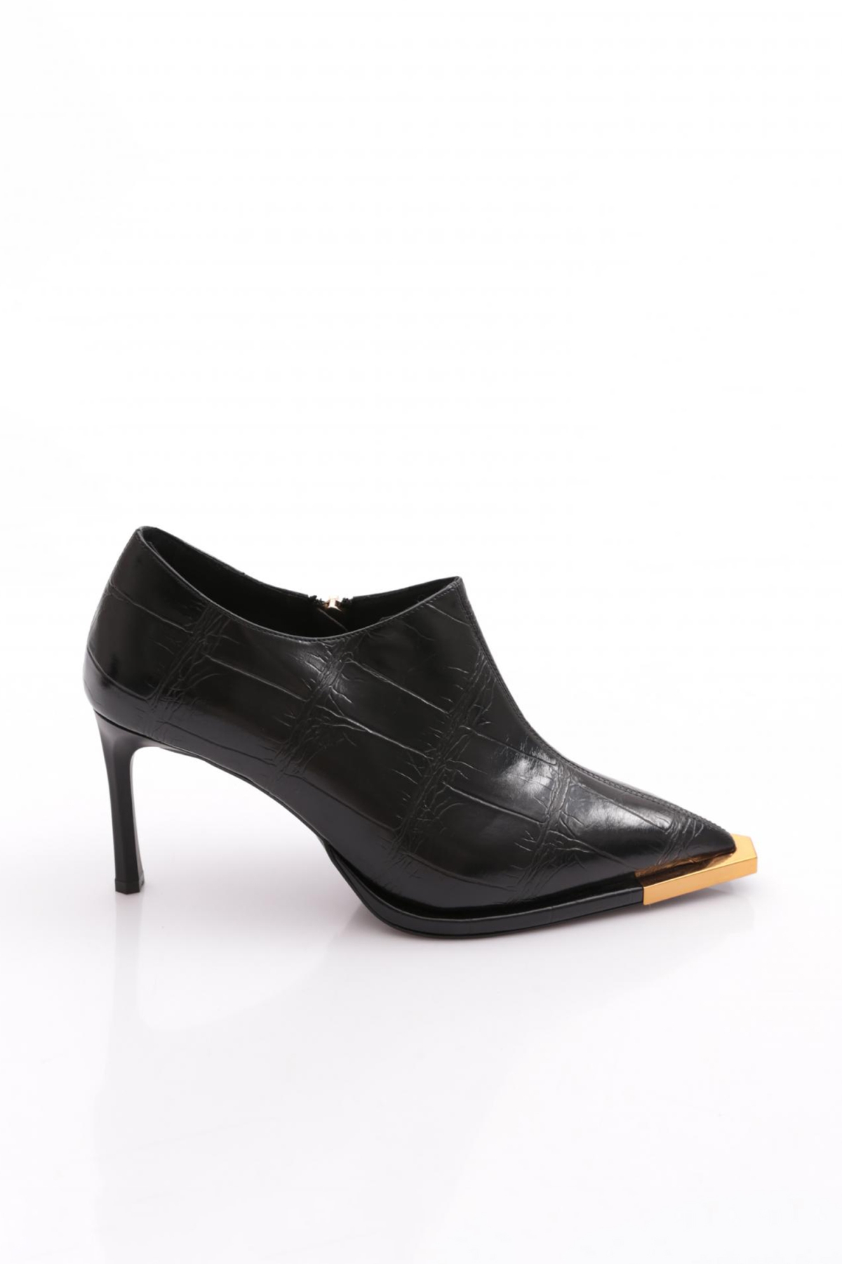1257 Kadin Sivri Burun İnce Topuklu Bot - Görsel 2