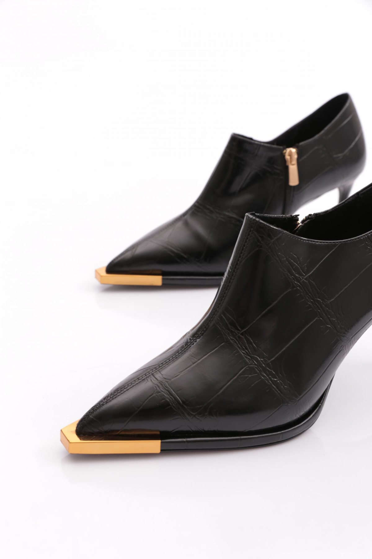 1257 Kadin Sivri Burun İnce Topuklu Bot - Görsel 5