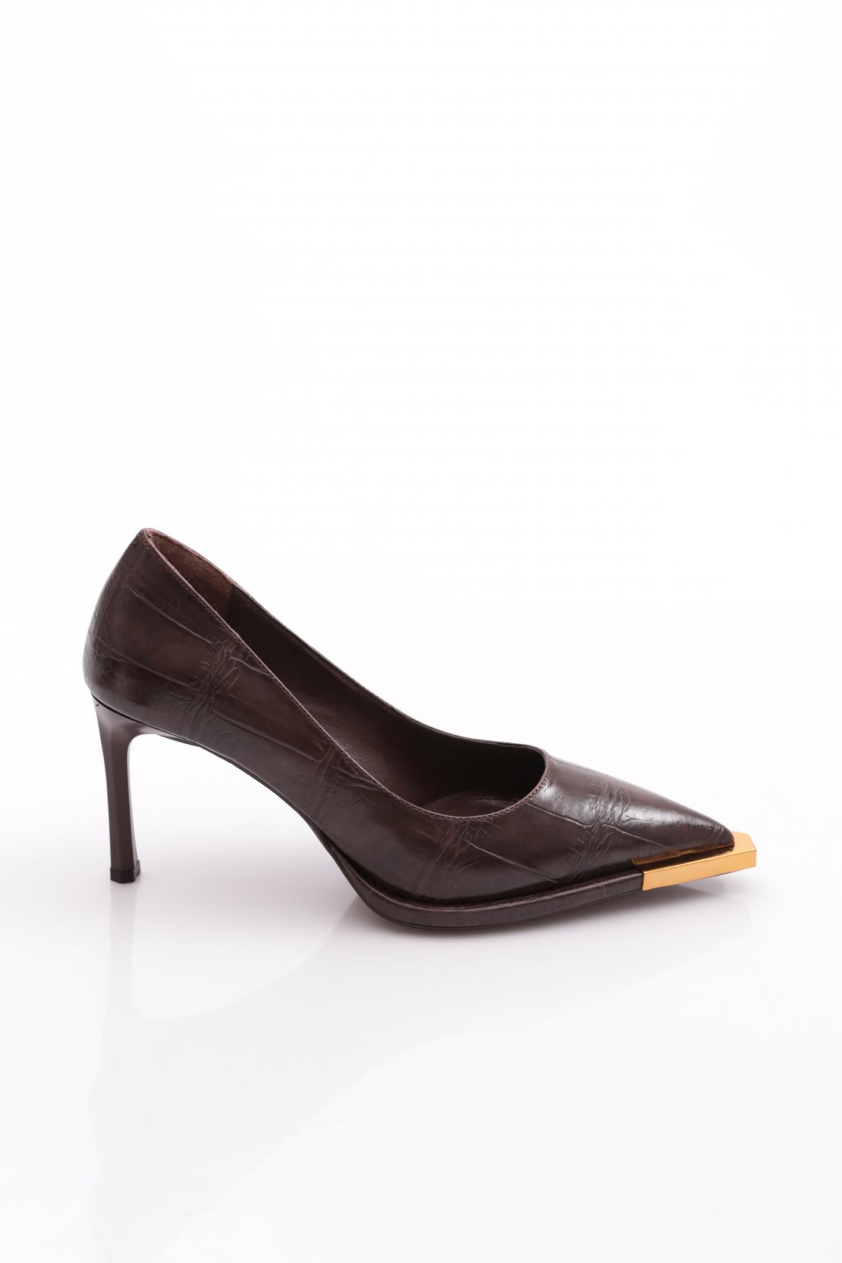 12054 Kadin Sivri Burun Topuklu Ayakkabi - Görsel 2