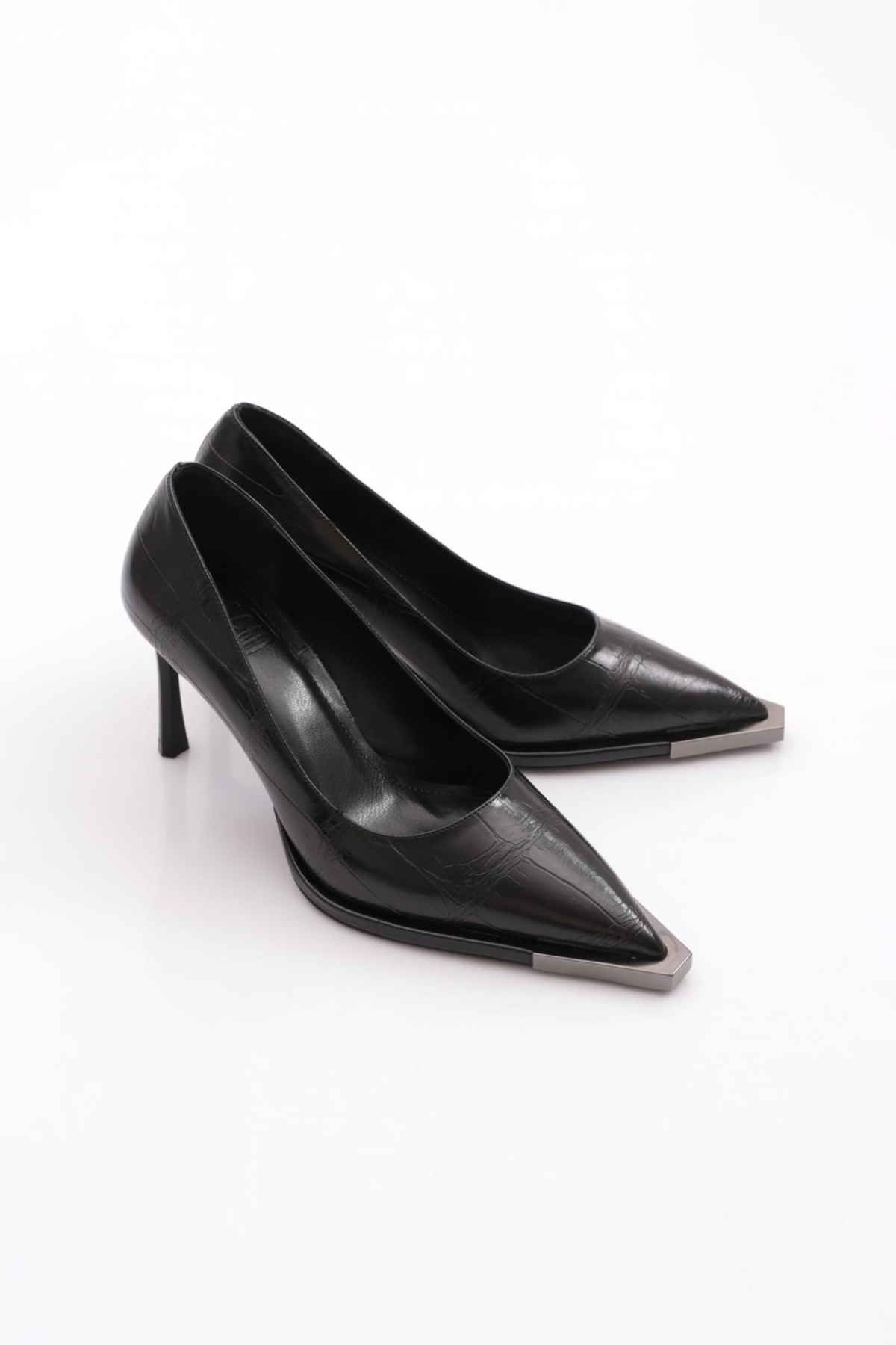12054 Kadin Sivri Burun Topuklu Ayakkabi - Görsel 3