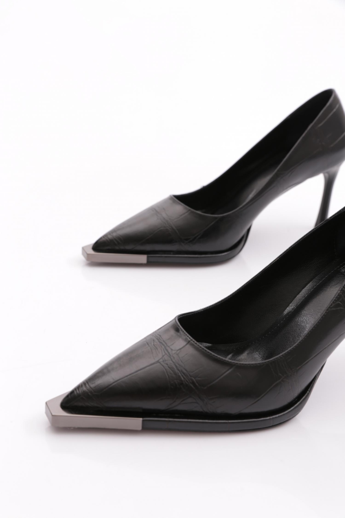12054 Kadin Sivri Burun Topuklu Ayakkabi - Görsel 5