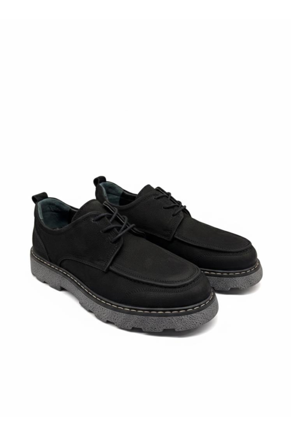406061 Kauçuk Taban Erkek Deri Günlük Ayakkabı - Görsel 3