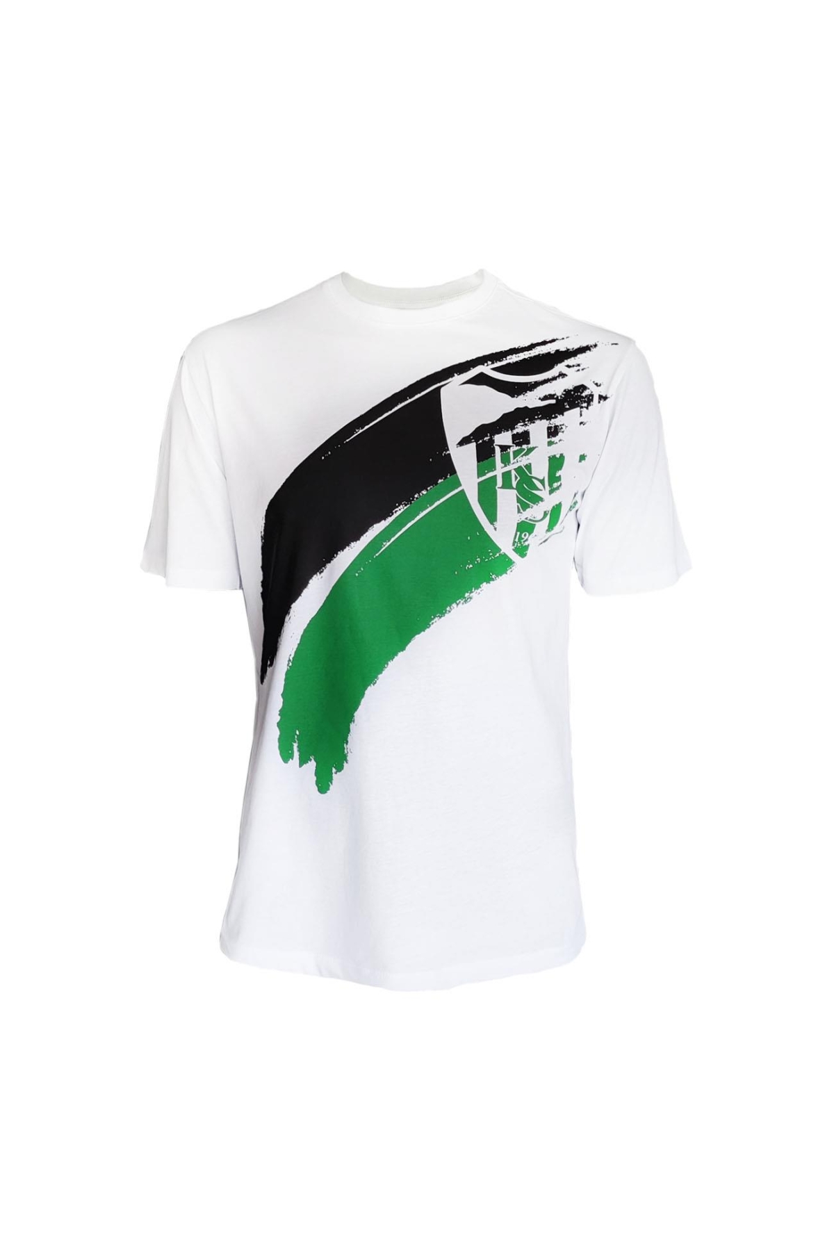 Kocaelispor Lisanslı Oversize Bisiklet Yaka T-Shirt Beyaz