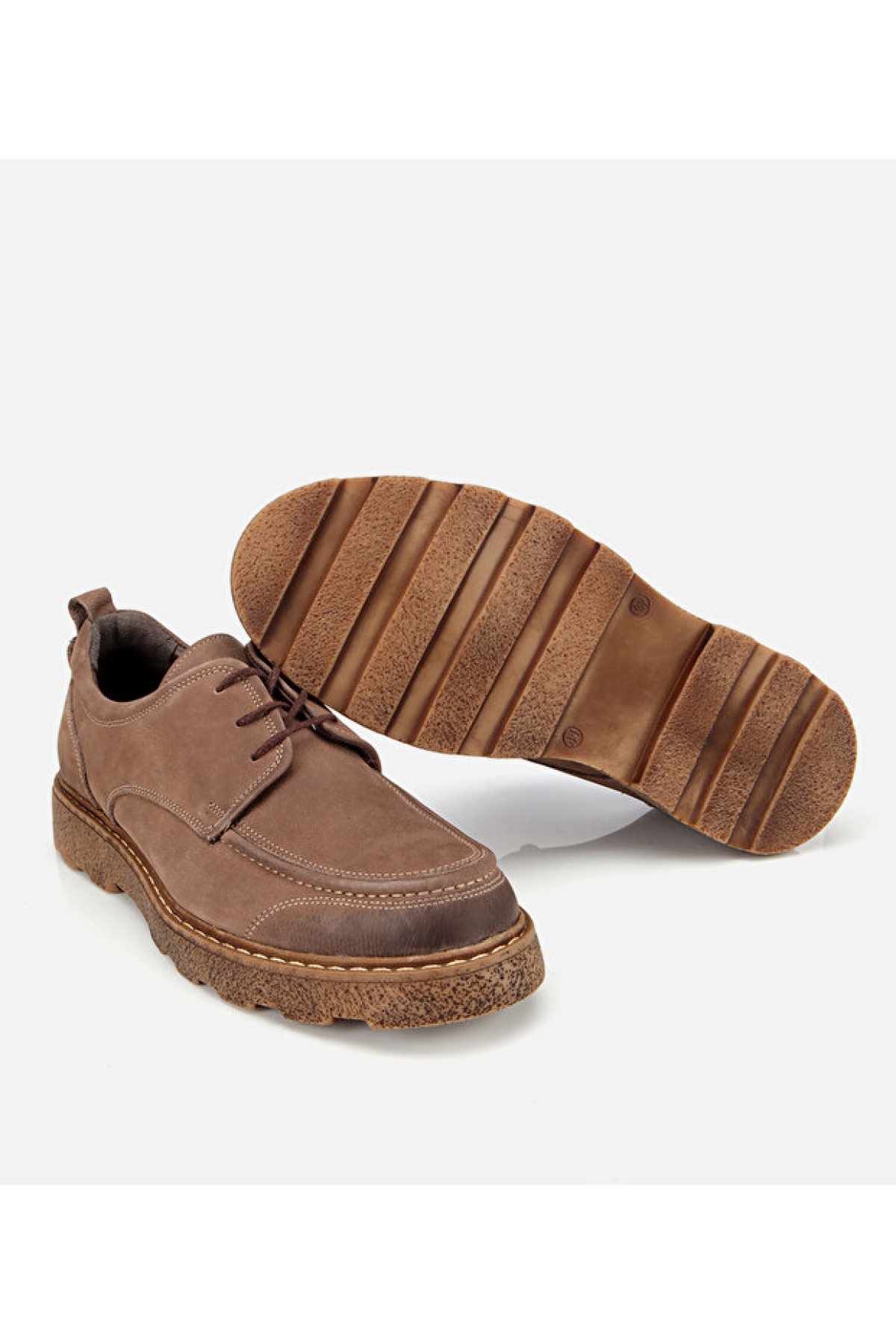 406061 Kauçuk Taban Erkek Deri Günlük Ayakkabı - Görsel 4