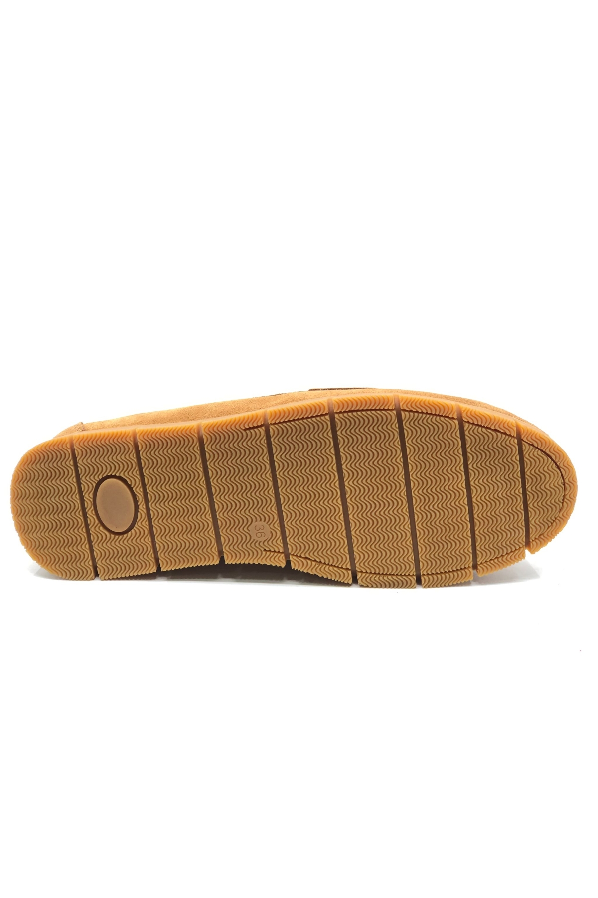 Piske Hakiki Deri Kadın Babet Ayakkabı - Görsel 6