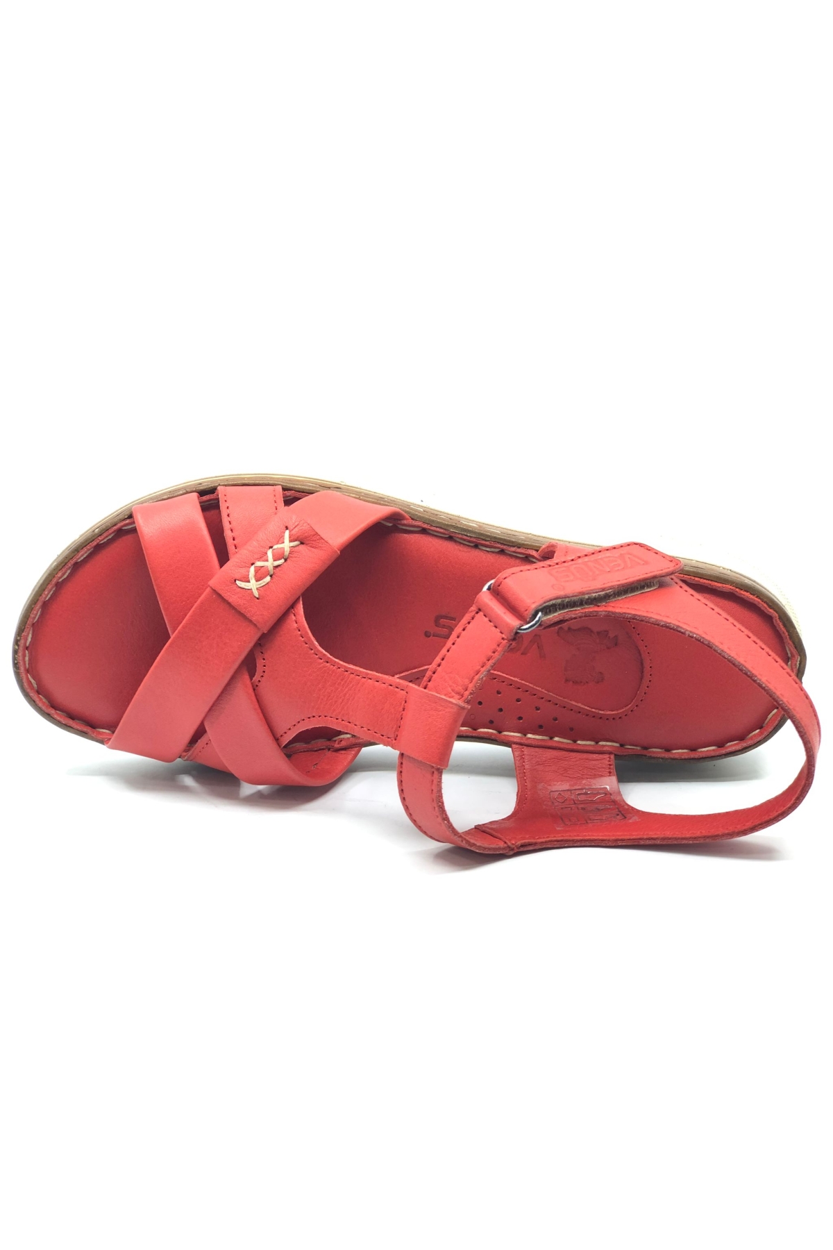 Cedrus Hakiki Deri Comfort Ortopedik Kadın Sandalet - Görsel 5