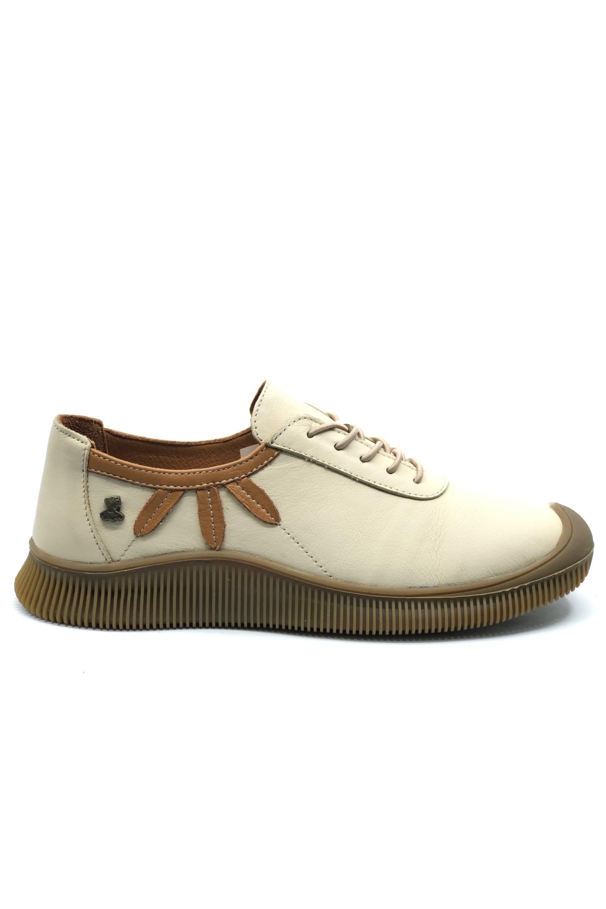 Lepus Hakiki Deri Ortopedik Kadın Casual Ayakkabı - Görsel 3