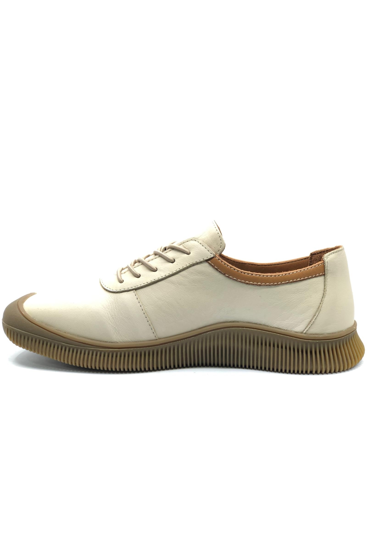 Lepus Hakiki Deri Ortopedik Kadın Casual Ayakkabı - Görsel 4