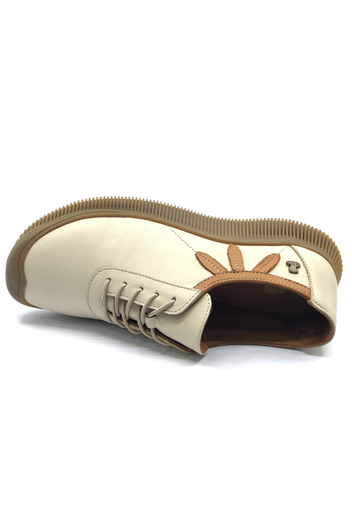 Lepus Hakiki Deri Ortopedik Kadın Casual Ayakkabı - Görsel 5