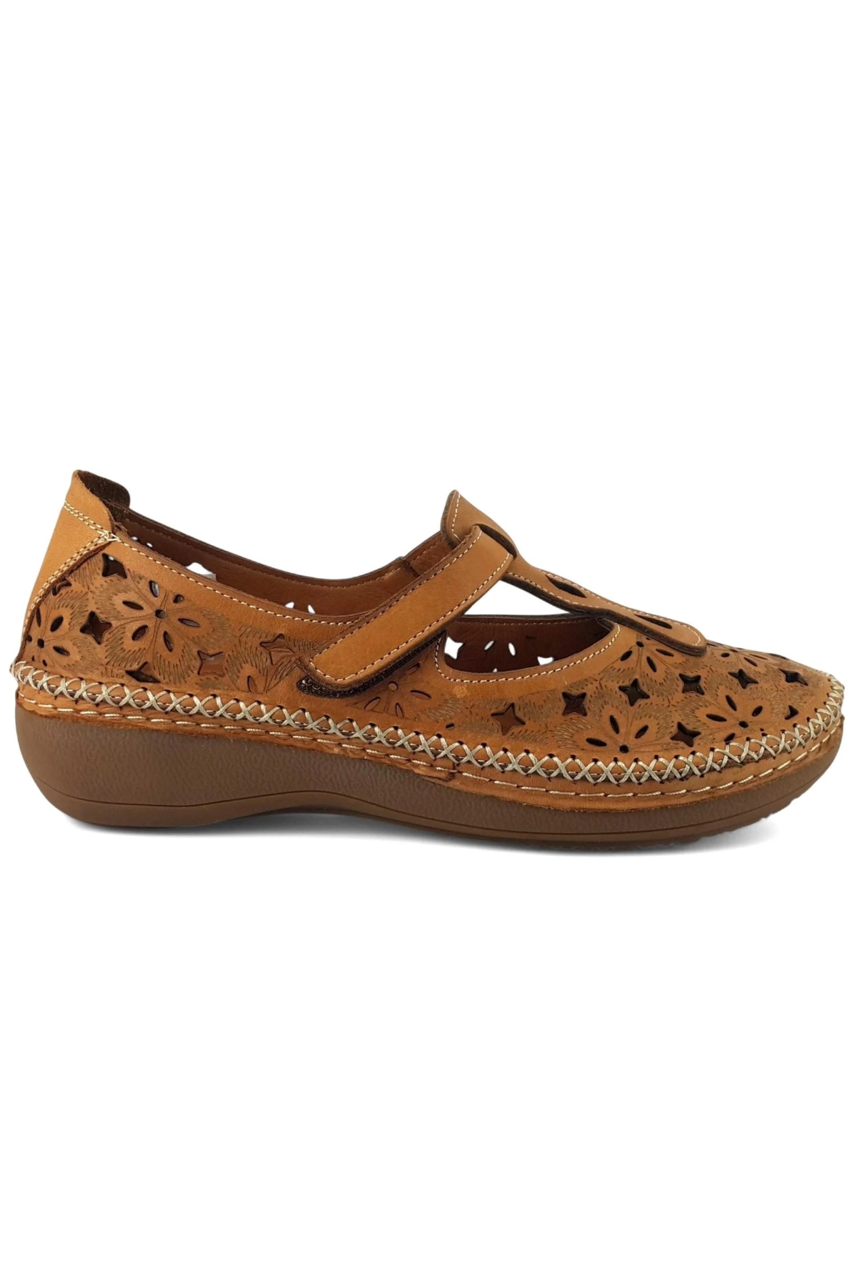 Vingii Hakiki Deri Kadın Babet Ayakkabı - Görsel 2