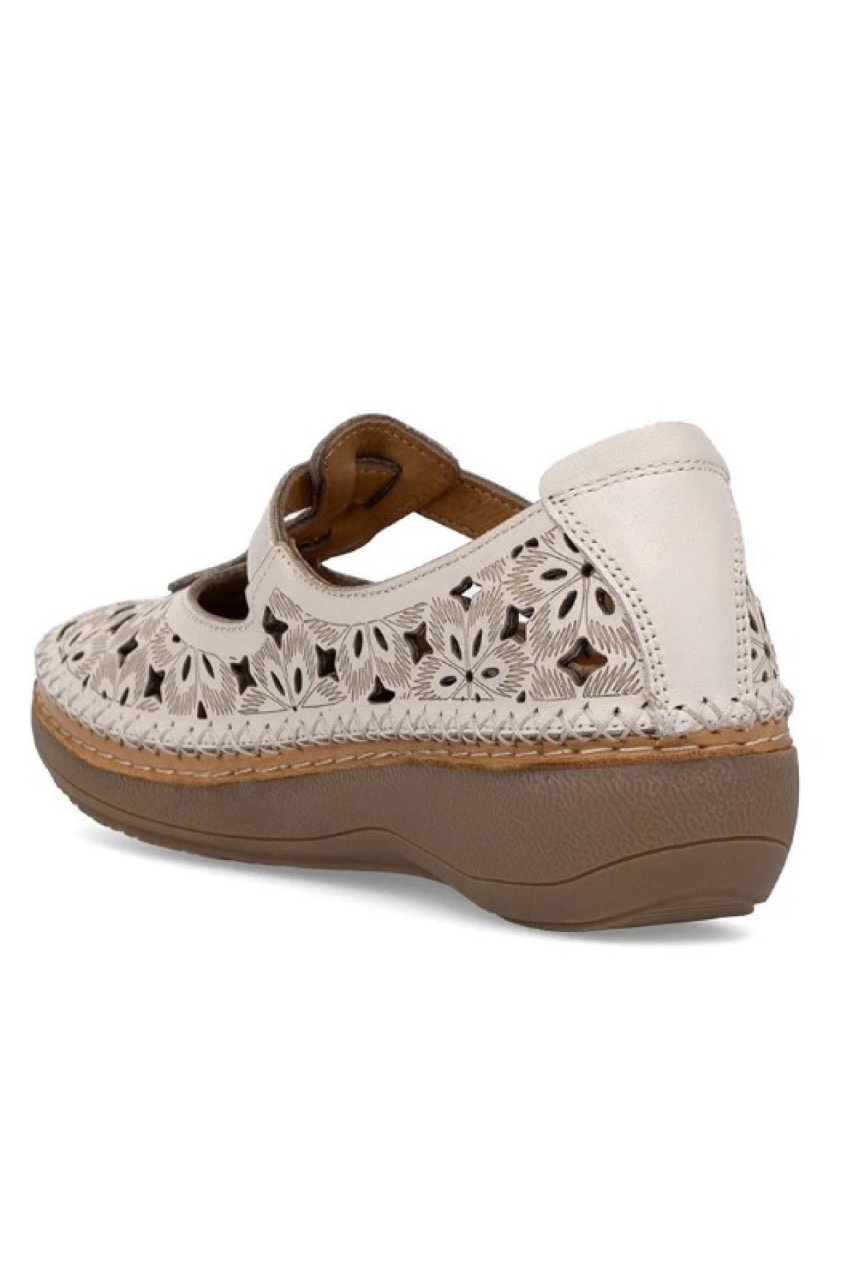 Vingii Hakiki Deri Kadın Babet Ayakkabı - Görsel 6