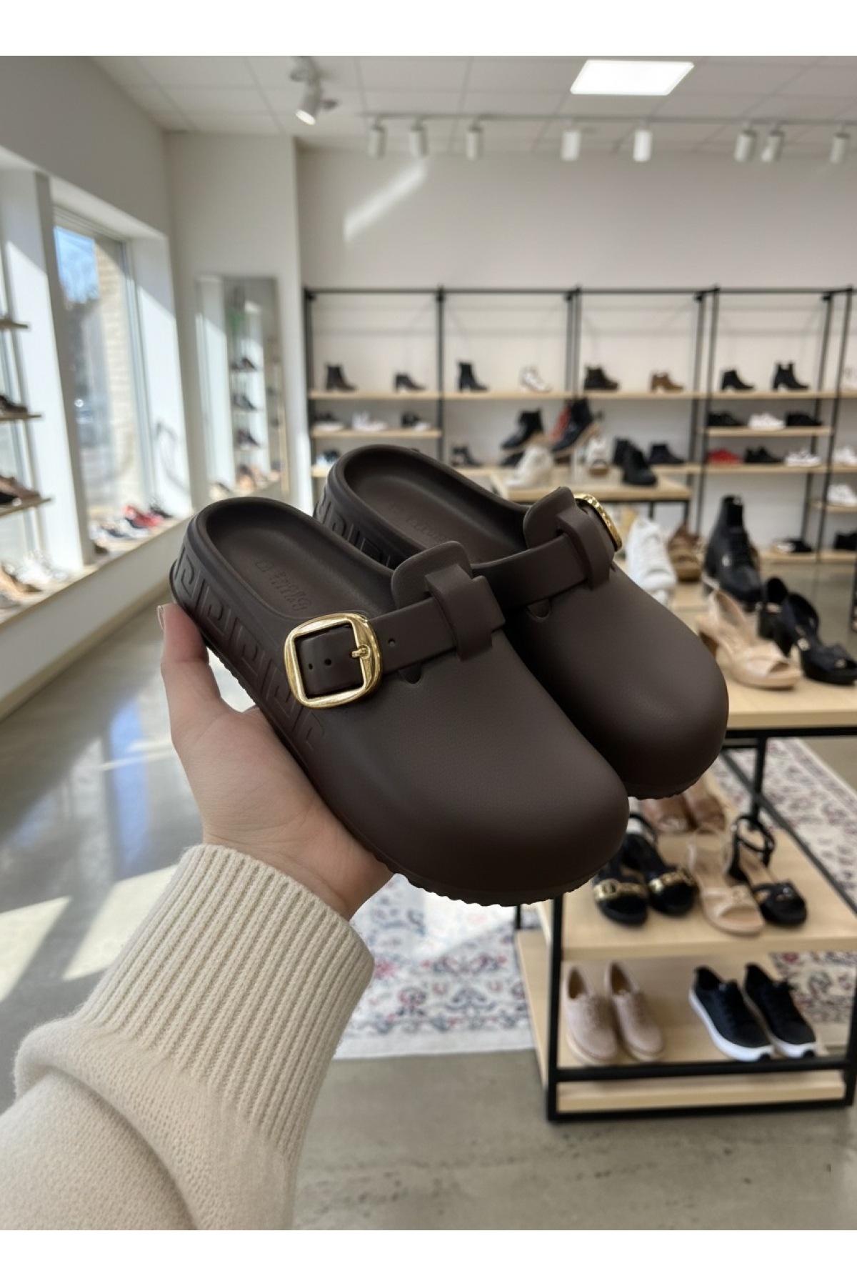 Lov Tokalı Ortopedik Yumuşak Hafif Taban Kadın Terlik - Görsel 4