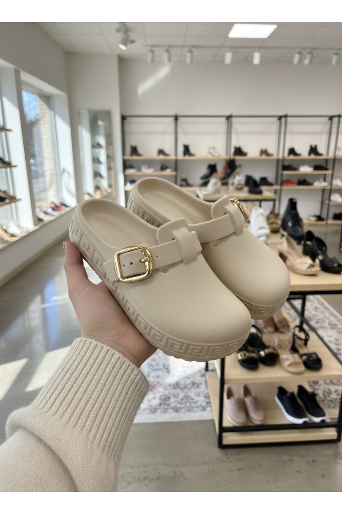 Lov Tokalı Ortopedik Yumuşak Hafif Taban Kadın Terlik - Görsel 4