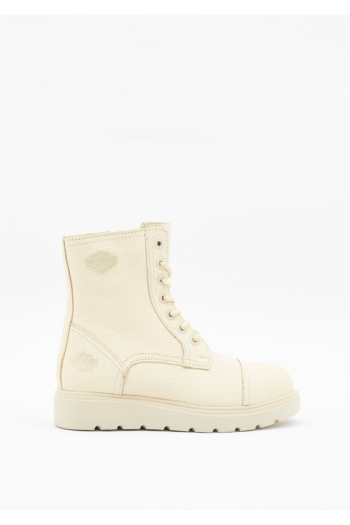 Beige Leather Kadın Bot Hd0777063003 - Görsel 2