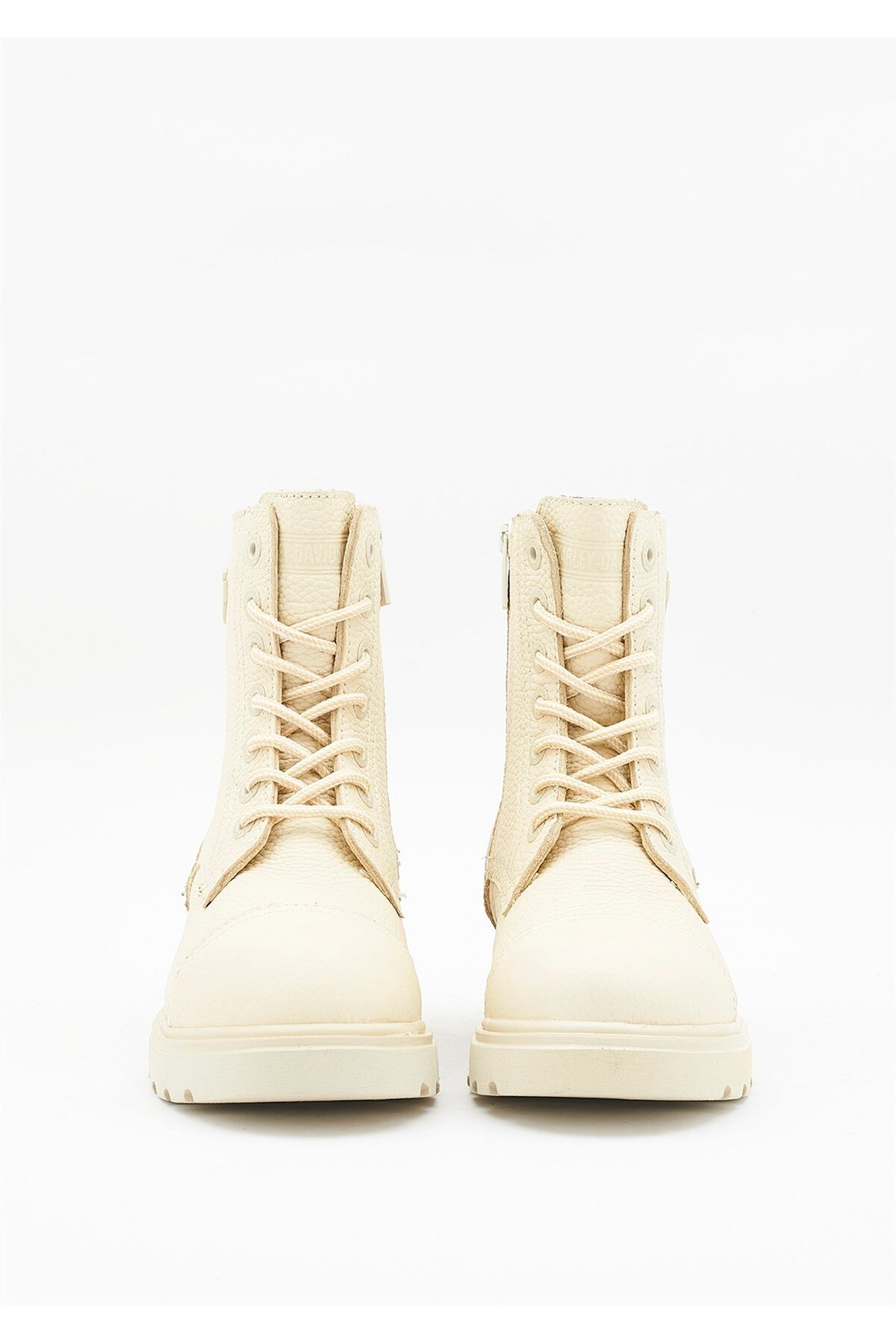 Beige Leather Kadın Bot Hd0777063003 - Görsel 4