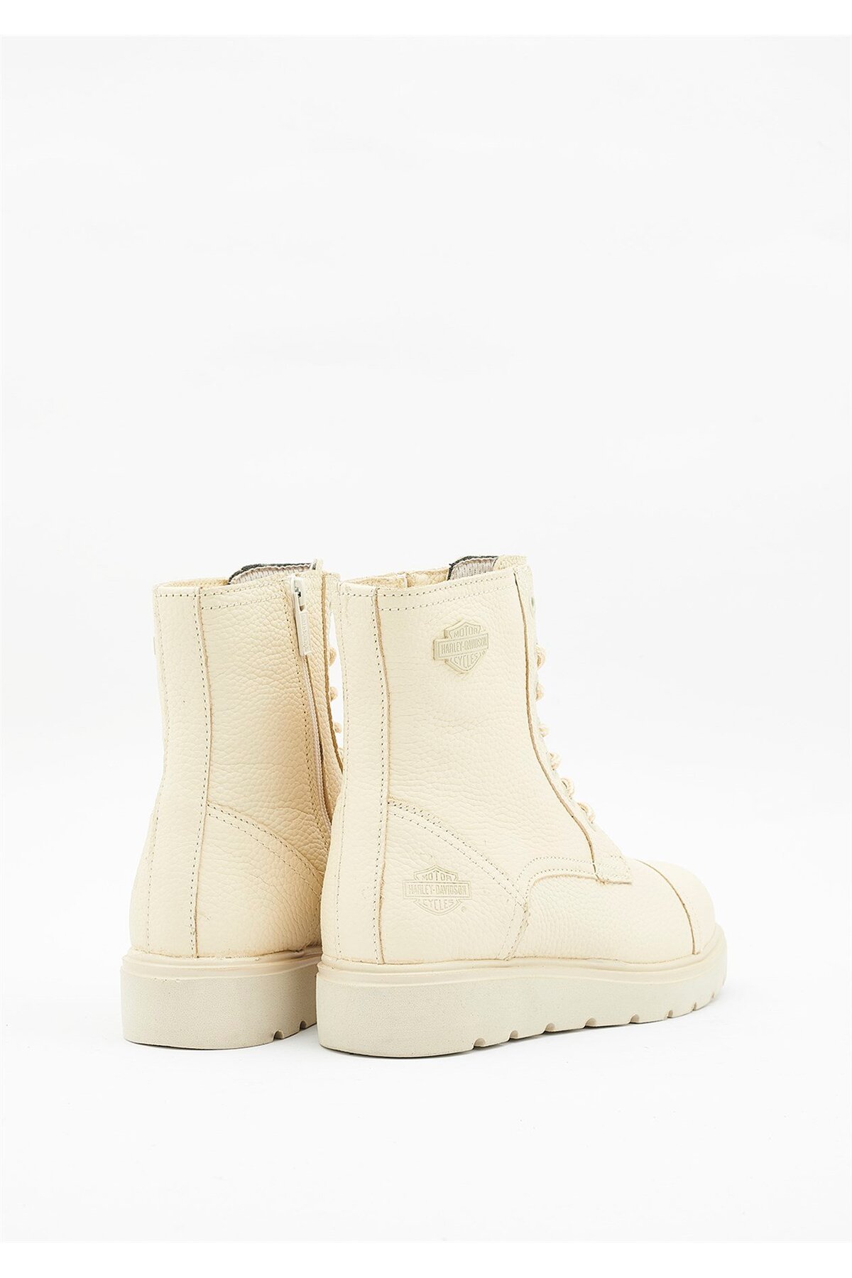 Beige Leather Kadın Bot Hd0777063003 - Görsel 5