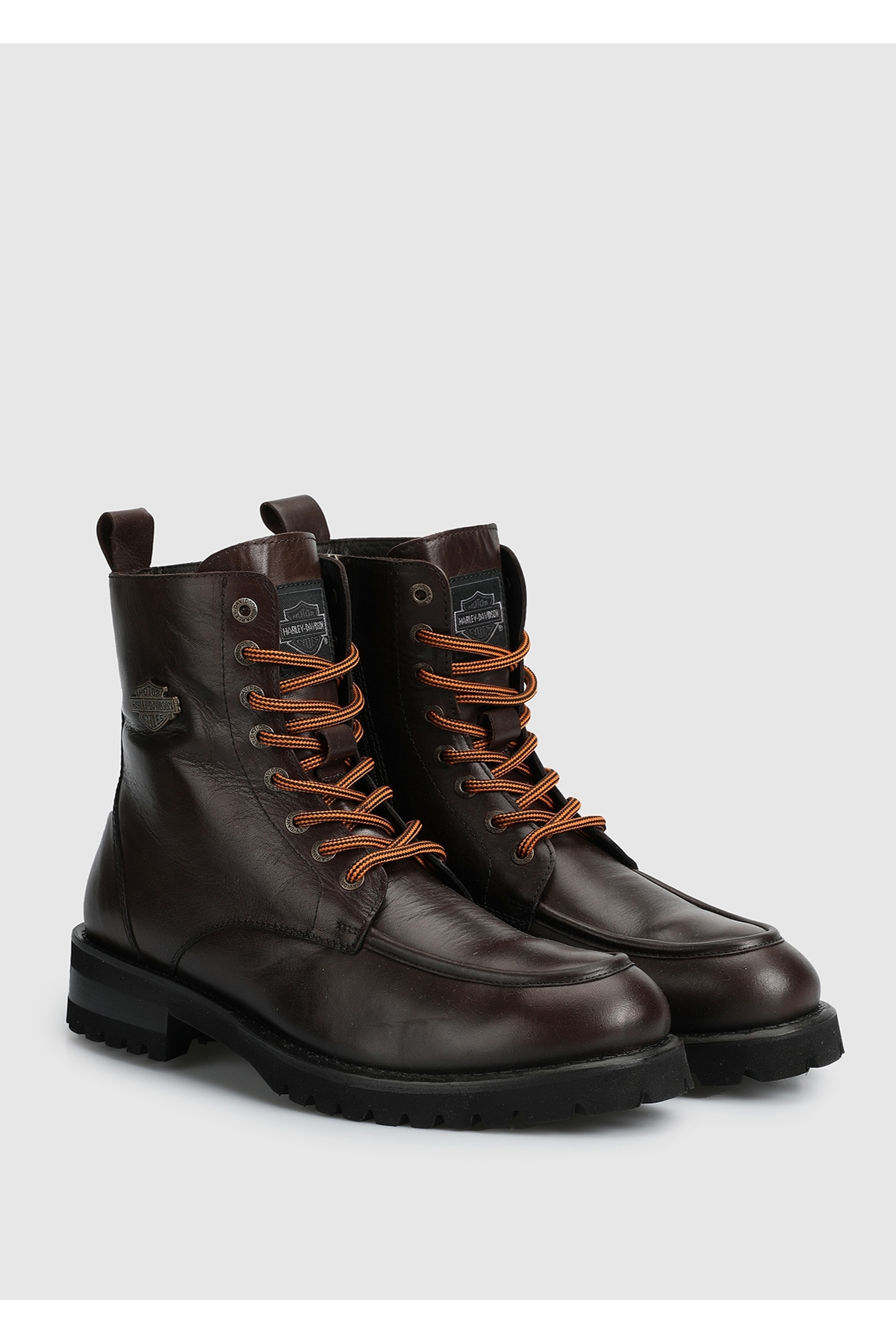 Khalifa Erkek Kahverengi Deri Bot - Görsel 3