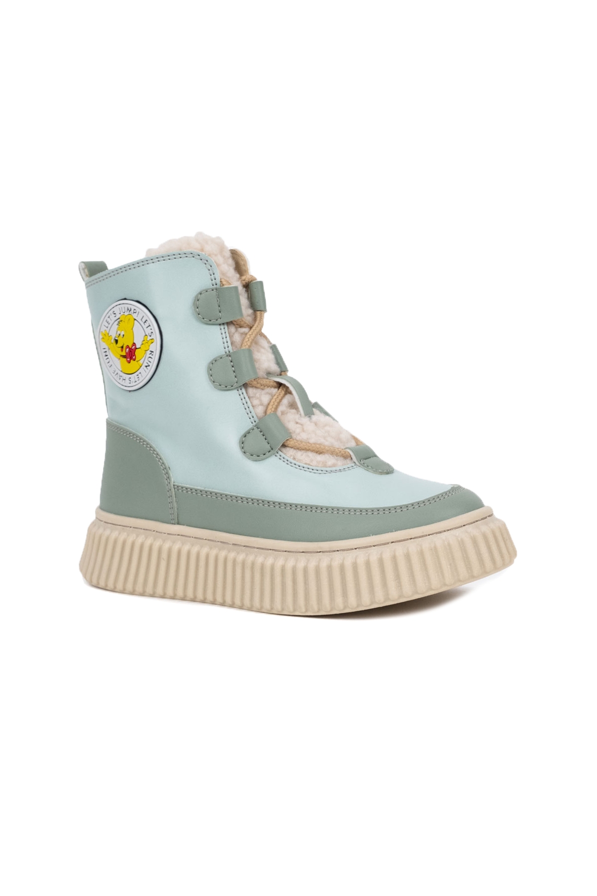 RBFTW707-YEŞİL Çocuk Bot Çocuk Bot Ve Çizme - Görsel 3