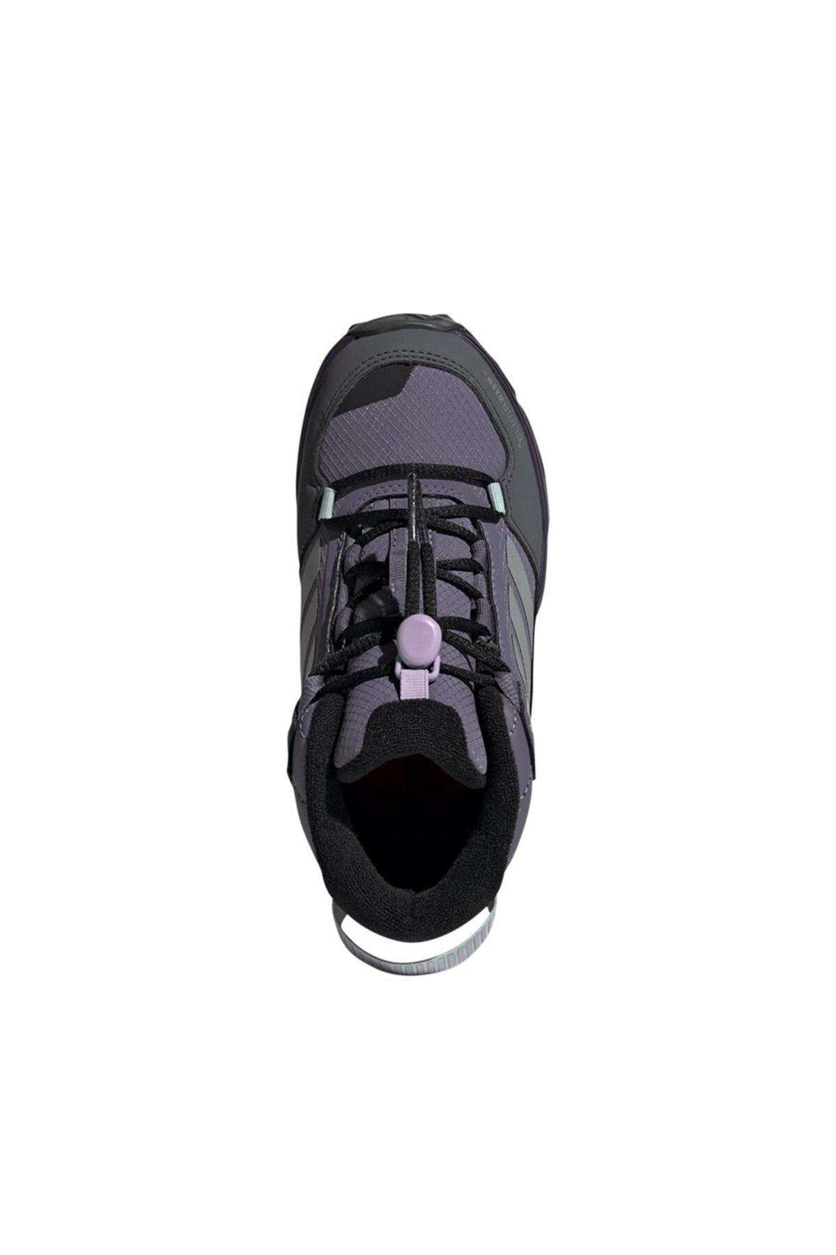 Çocuk Mor Bot TERREX AX4R CW+ MID K JS2924 - Görsel 4