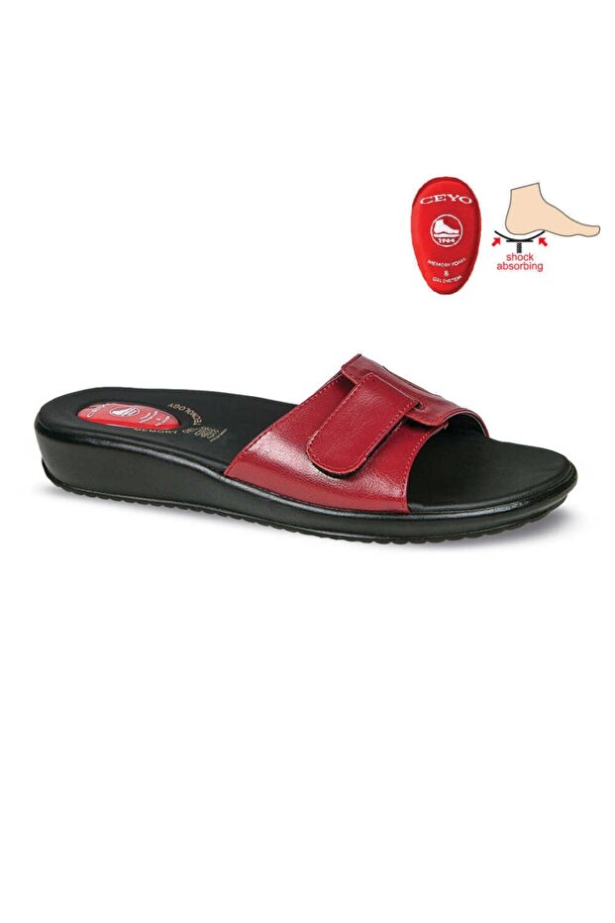 Topuk Dikeni Için Kadın Yazlık Terlik 9200-12 - Görsel 2