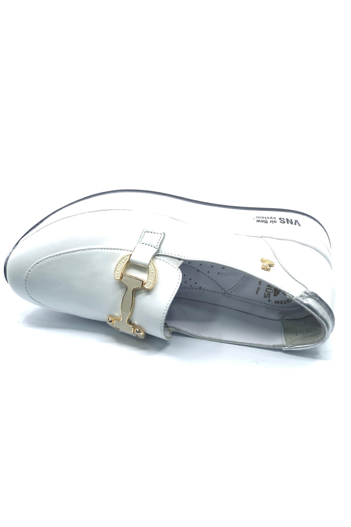 Guye Hakiki Deri Ortopedik Oxford Kadın Aır-Flow Taban Klasik Ayakkabı - Görsel 5