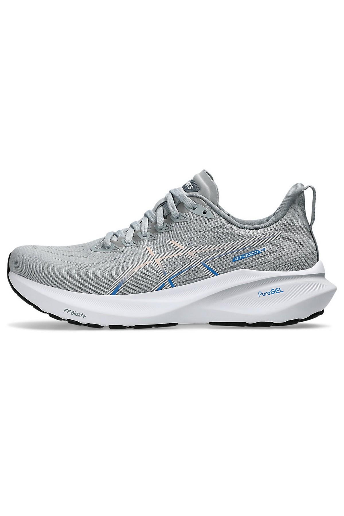 Asics Asics Gri 1012B666-022 Gt-2000 13 Kadın Koşu Ayakkabısı Sneaker | Flo Gri - 9. görsel