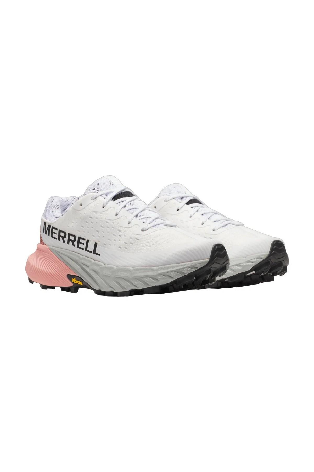 Merrell Merrell Beyaz J068374 Agility Peak 5 Kadın Koşu Ayakkabısı Sneaker | Flo Beyaz - 4. görsel