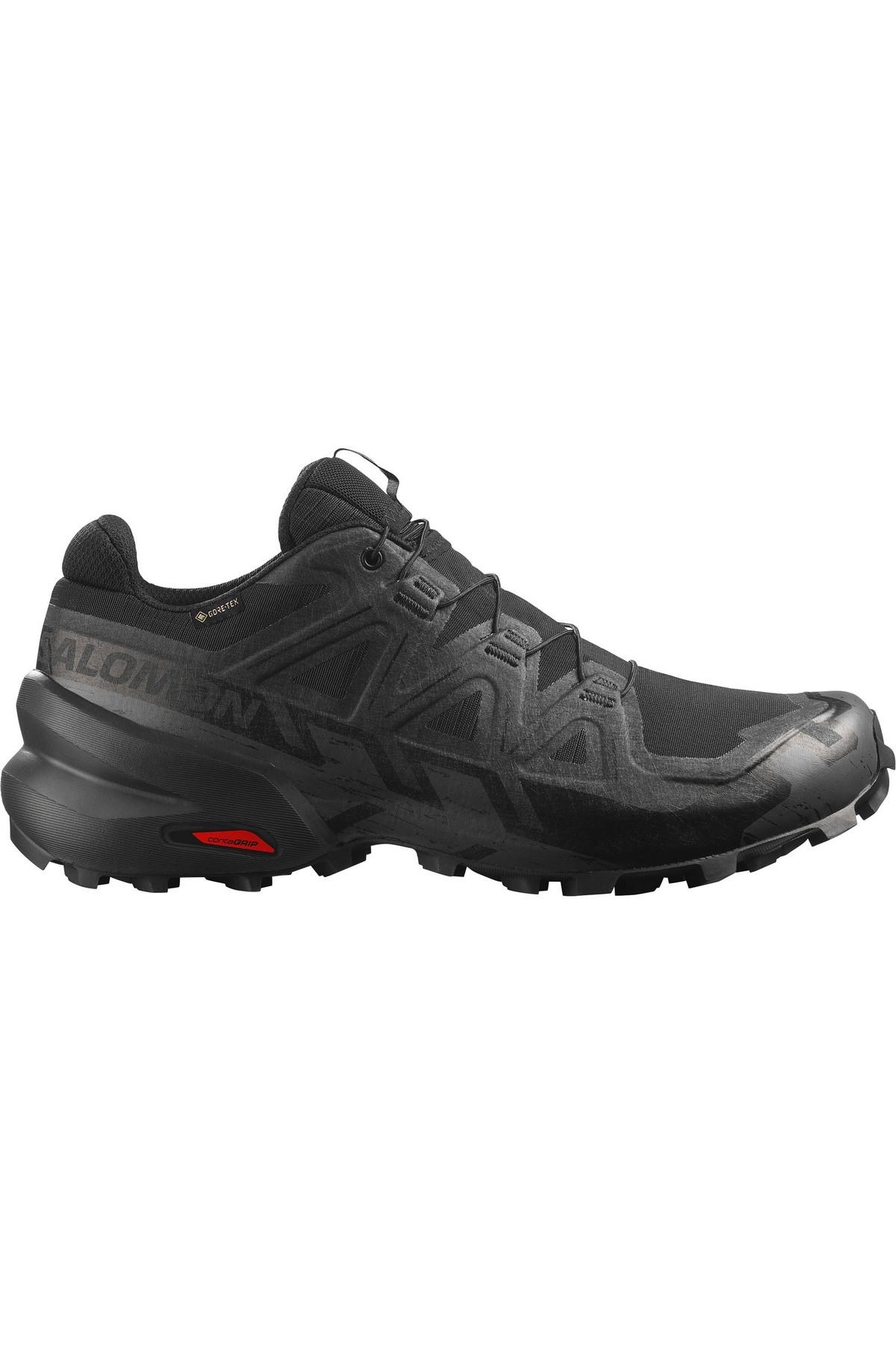 Salomon Salomon Siyah L41738600 Speedcross 6 Gtx Erkek Koşu Ayakkabısı Sneaker | Flo Siyah - 2. görsel