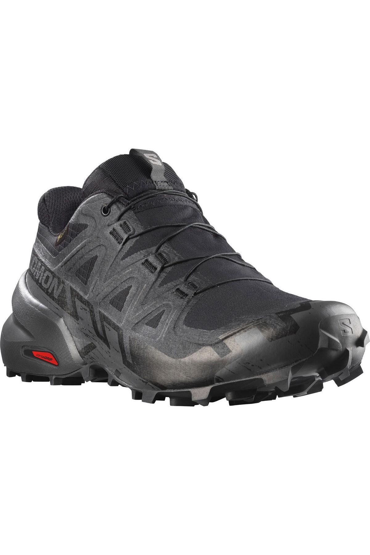Salomon Salomon Siyah L41738600 Speedcross 6 Gtx Erkek Koşu Ayakkabısı Sneaker | Flo Siyah - 3. görsel