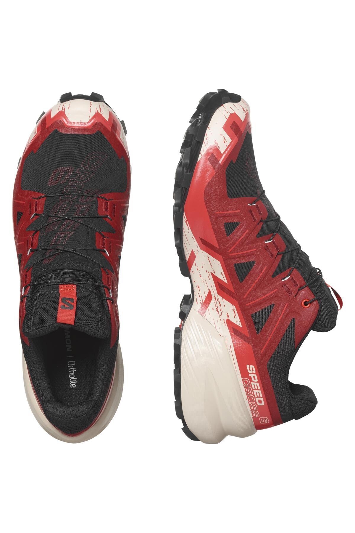 Salomon Salomon Siyah L47301800 Speedcross 6 Gtx Erkek Koşu Ayakkabısı Sneaker | Flo Siyah - 5. görsel