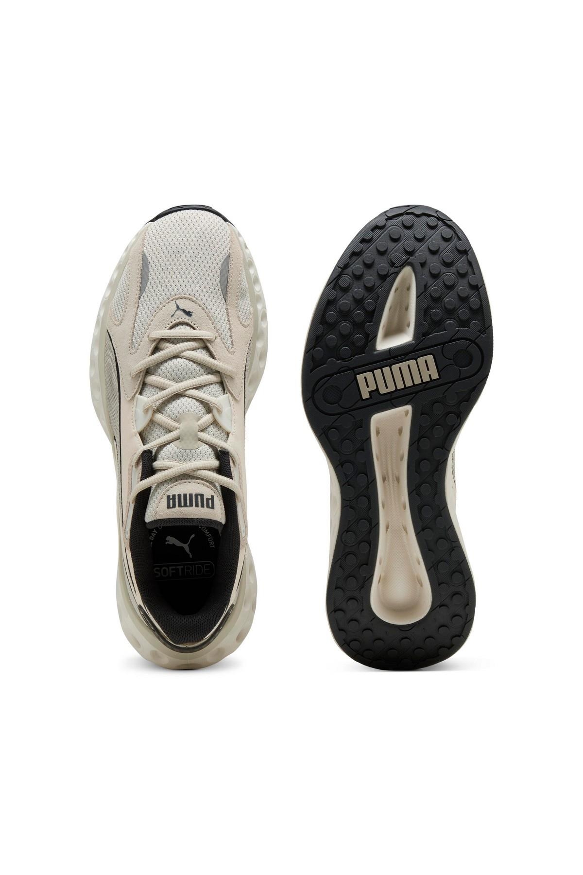 Puma Puma Bej 31050011 Softride Frequence Unisex Koşu Ayakkabısı Sneaker | Flo Bej - 4. görsel