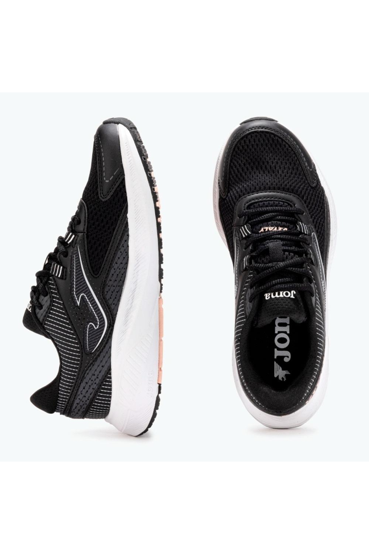 Joma Joma Siyah RVITLS2501 Vitaly Kadın Koşu Ayakkabısı Sneaker | Flo Siyah - 5. görsel