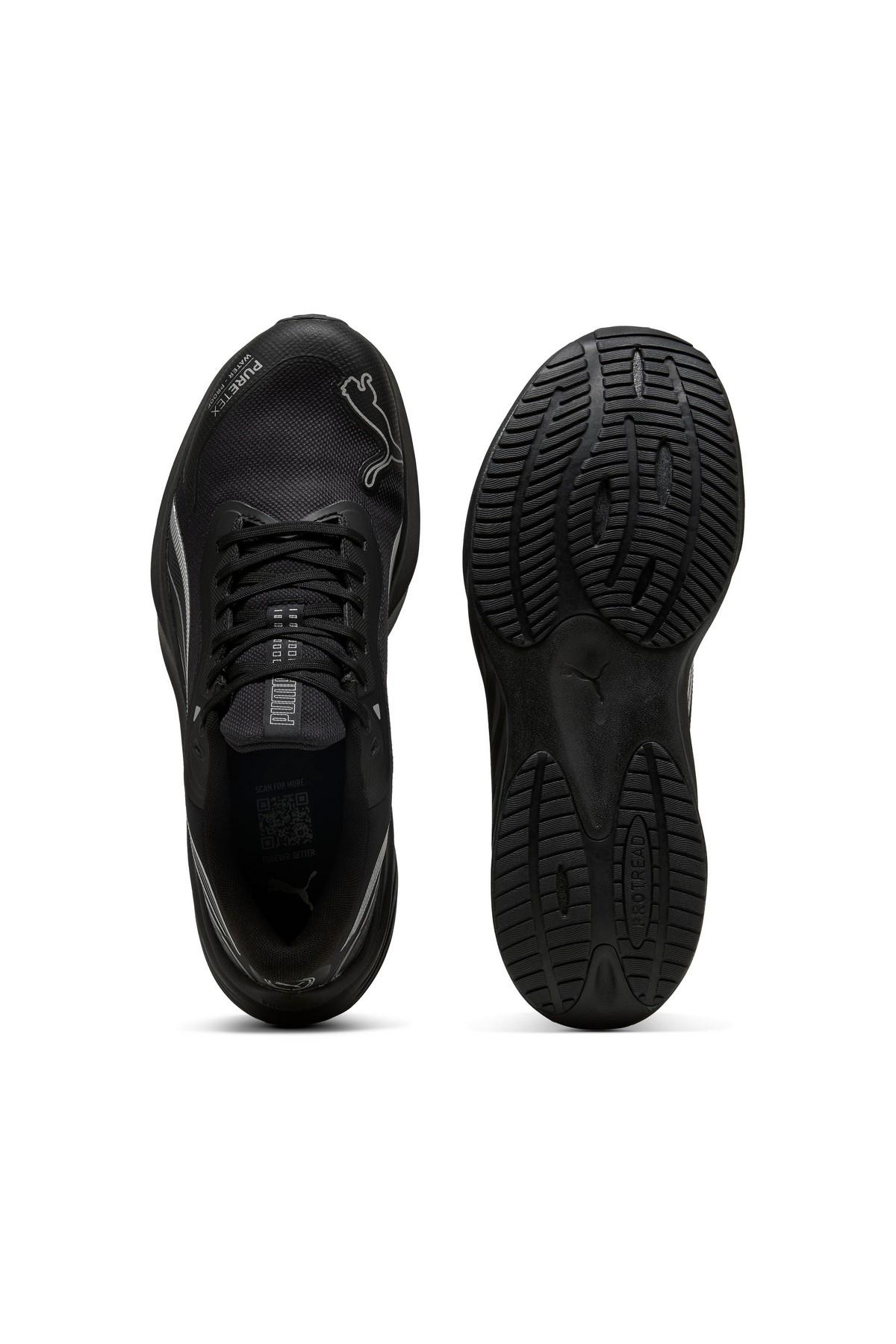 Puma Puma Siyah 31172901 Pounce Lite Ptx Unisex Koşu Ayakkabısı Sneaker | Flo Siyah - 4. görsel