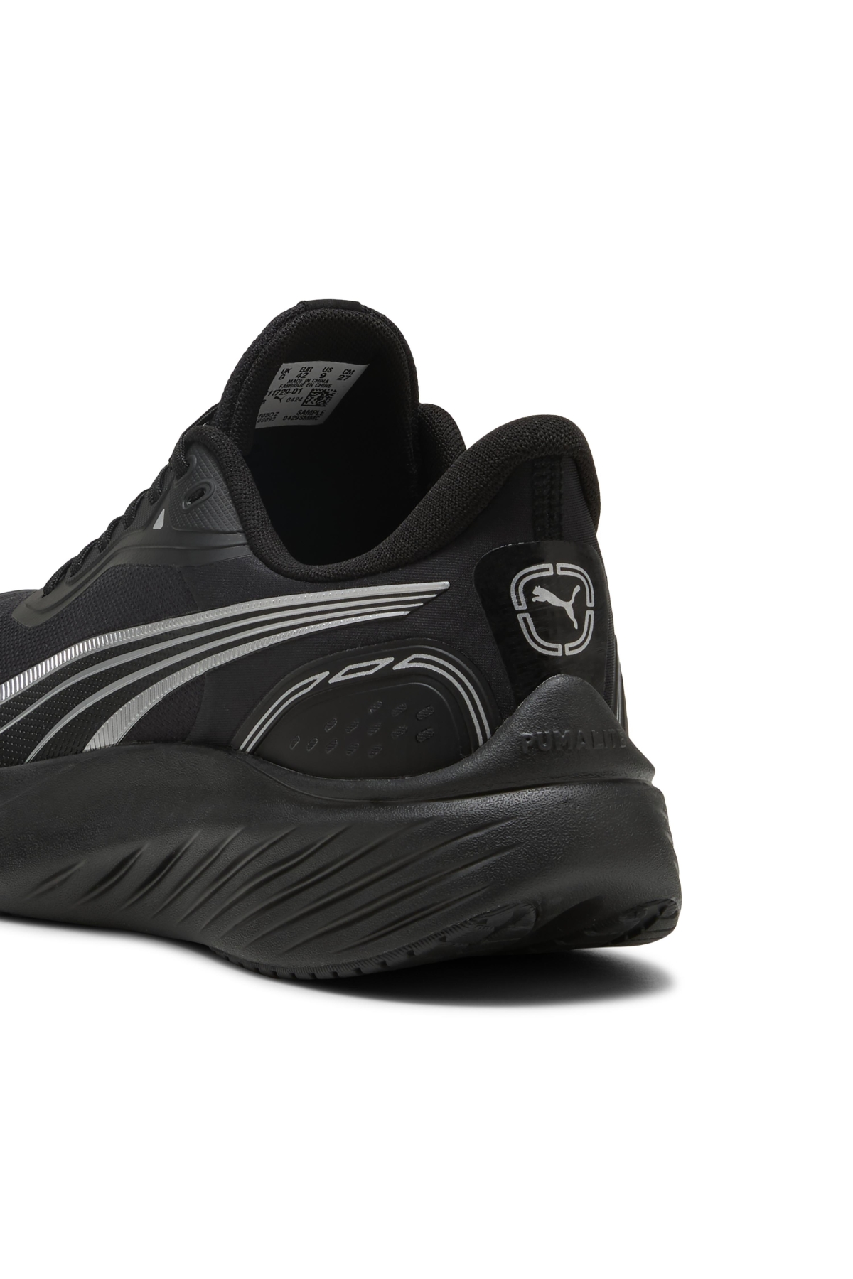 Puma Puma Siyah 31172901 Pounce Lite Ptx Unisex Koşu Ayakkabısı Sneaker | Flo Siyah - 7. görsel