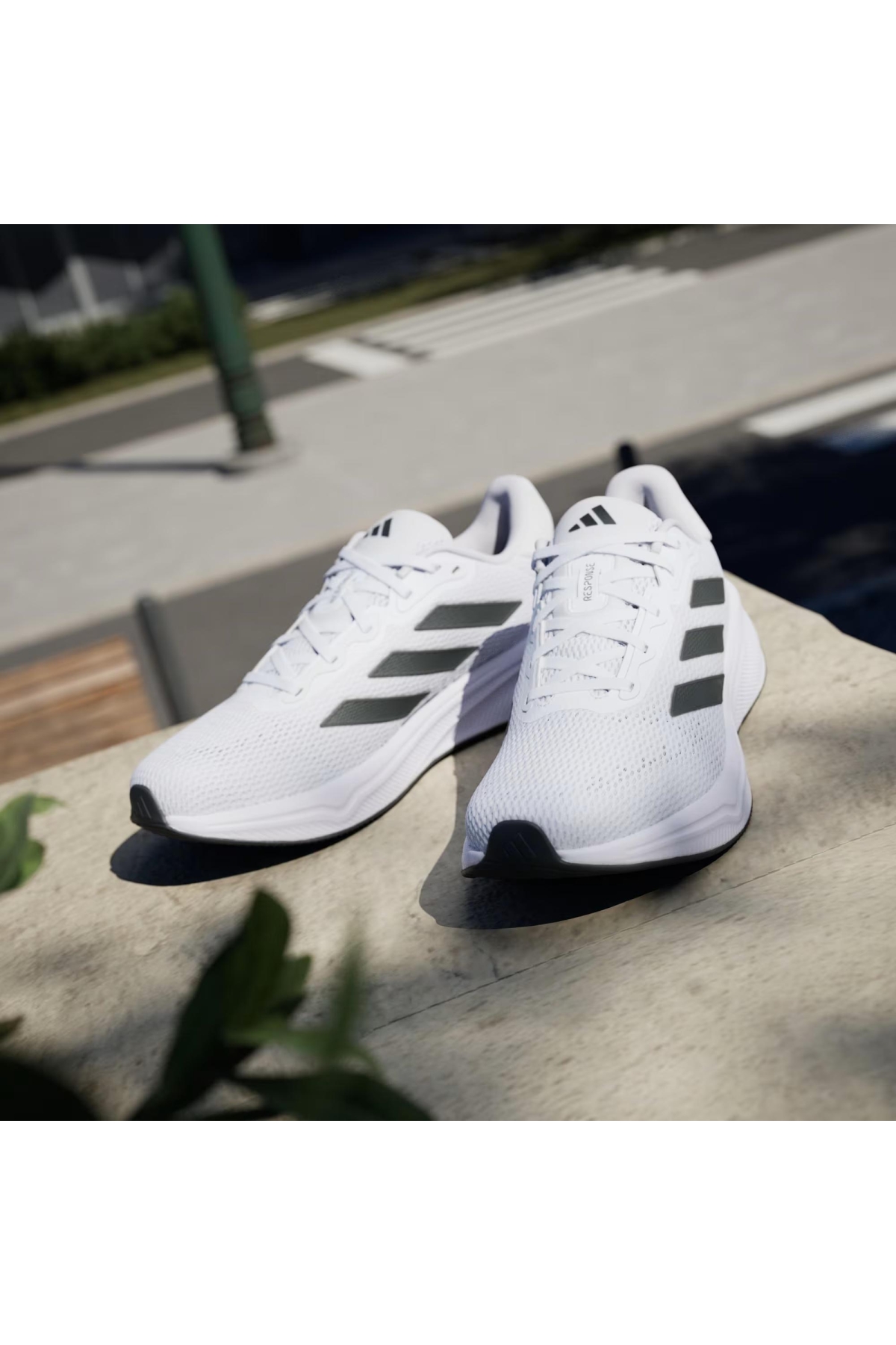 Adidas Adidas Beyaz IH6008 Response Erkek Koşu Ayakkabısı Sneaker | Flo Beyaz - 8. görsel