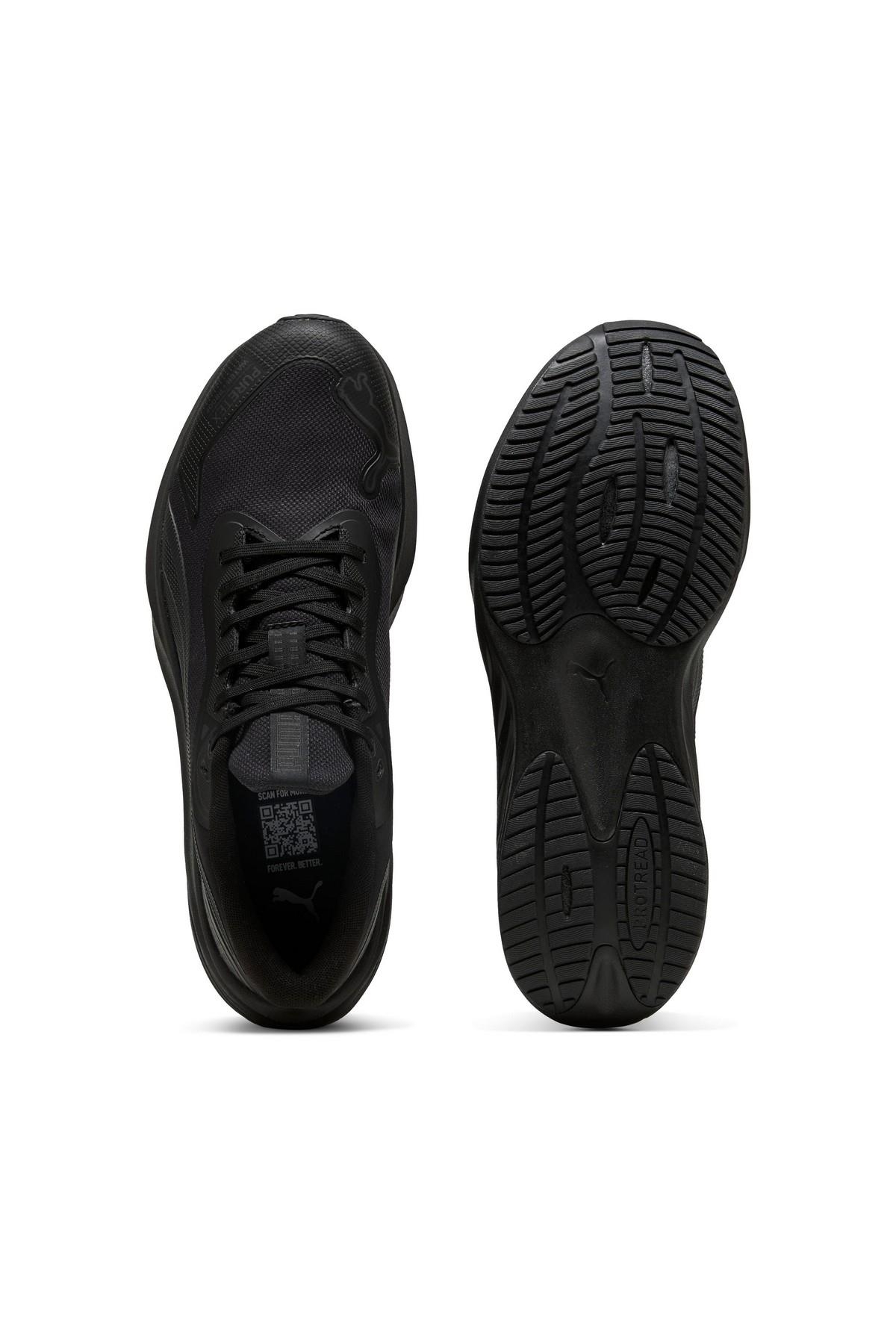 Puma Puma Siyah 31172903 Pounce Lite Ptx Unisex Koşu Ayakkabısı Sneaker | Flo Siyah - 4. görsel