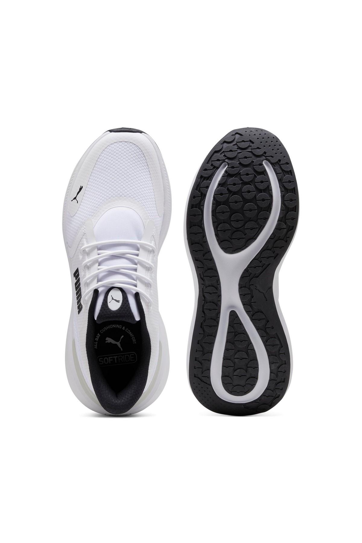 Puma Puma Beyaz 31172302 Softride Exo Shift Unisex Koşu Ayakkabısı Sneaker | Flo Beyaz - 4. görsel