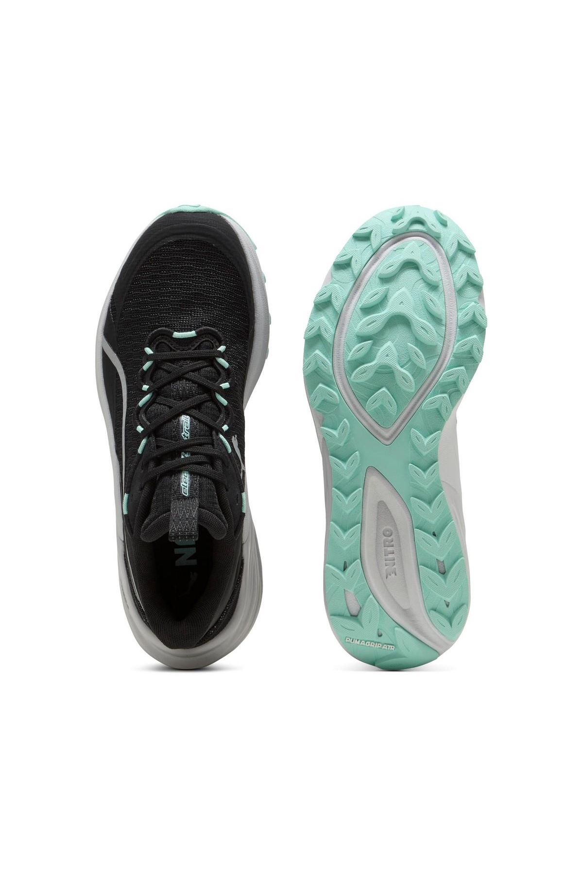 Puma Puma Siyah 31079006 Electrify Nitro 4 Trail Wns Kadın Koşu Ayakkabısı Sneaker | Flo Siyah - 4. görsel