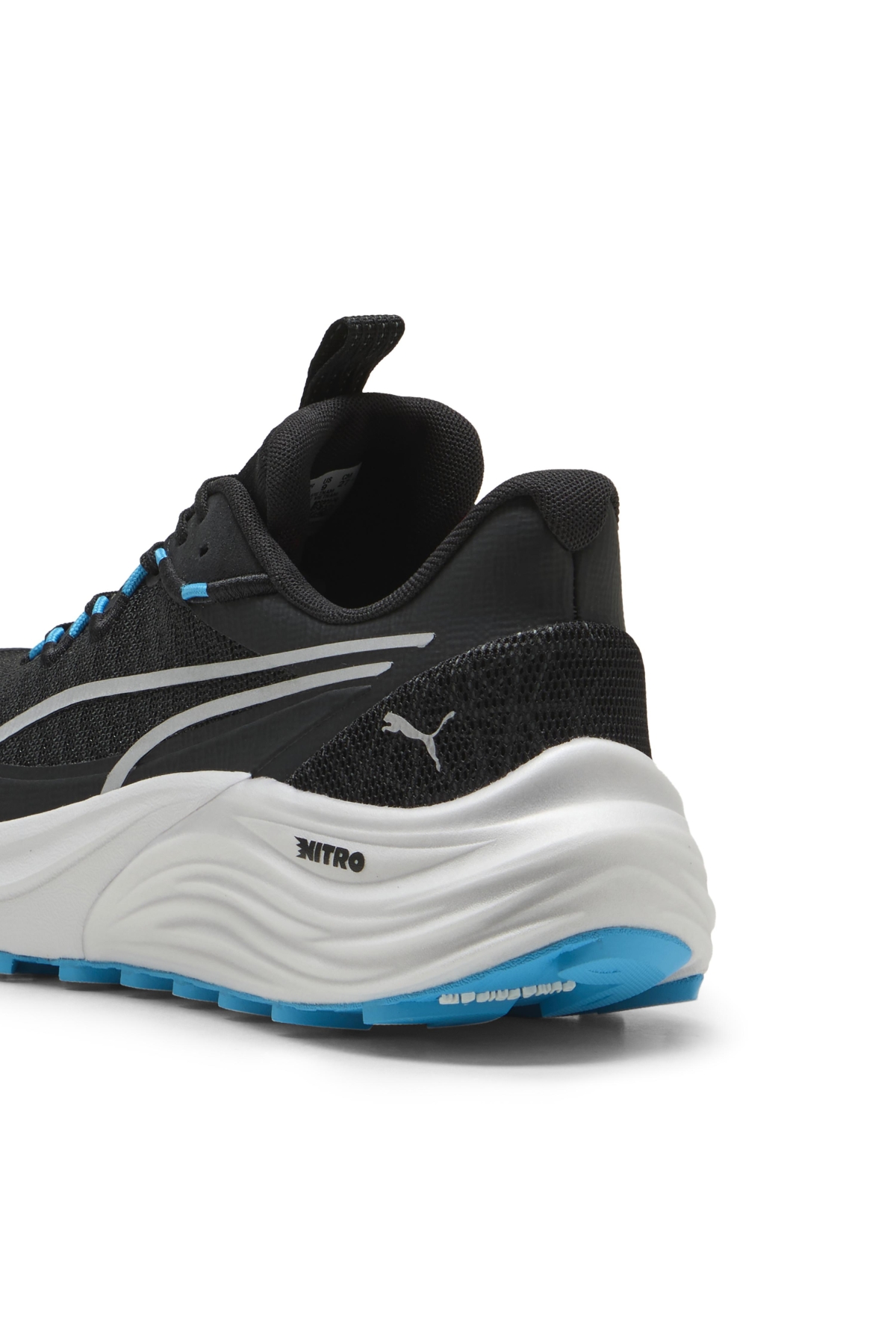 Puma Puma Siyah 31079106 Electrify Nitro 4 Trail Erkek Koşu Ayakkabısı Sneaker | Flo Siyah - 7. görsel